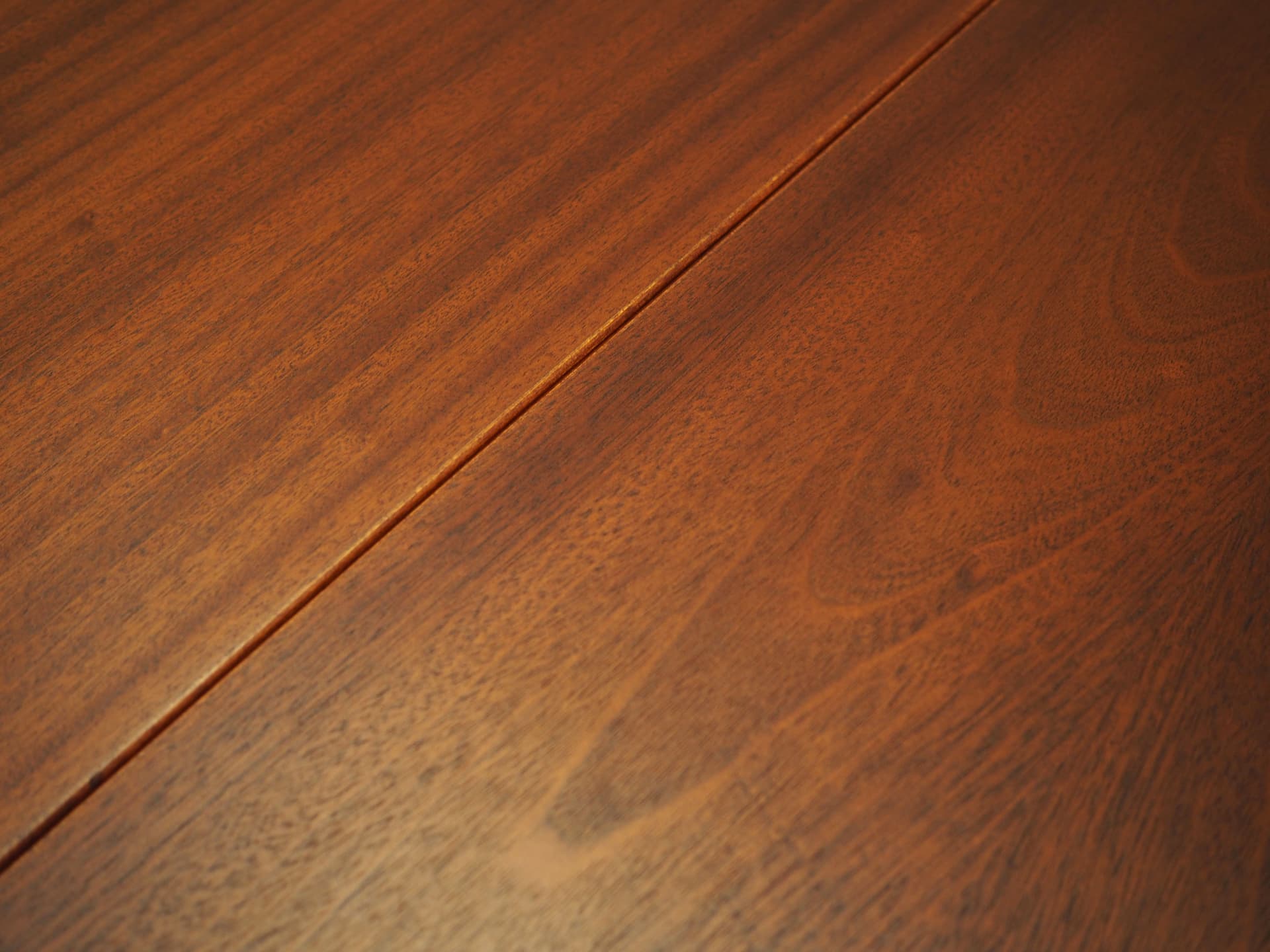 Stół rozkładany, mahoniowy brązowy, Dania, lata 70. - 81062