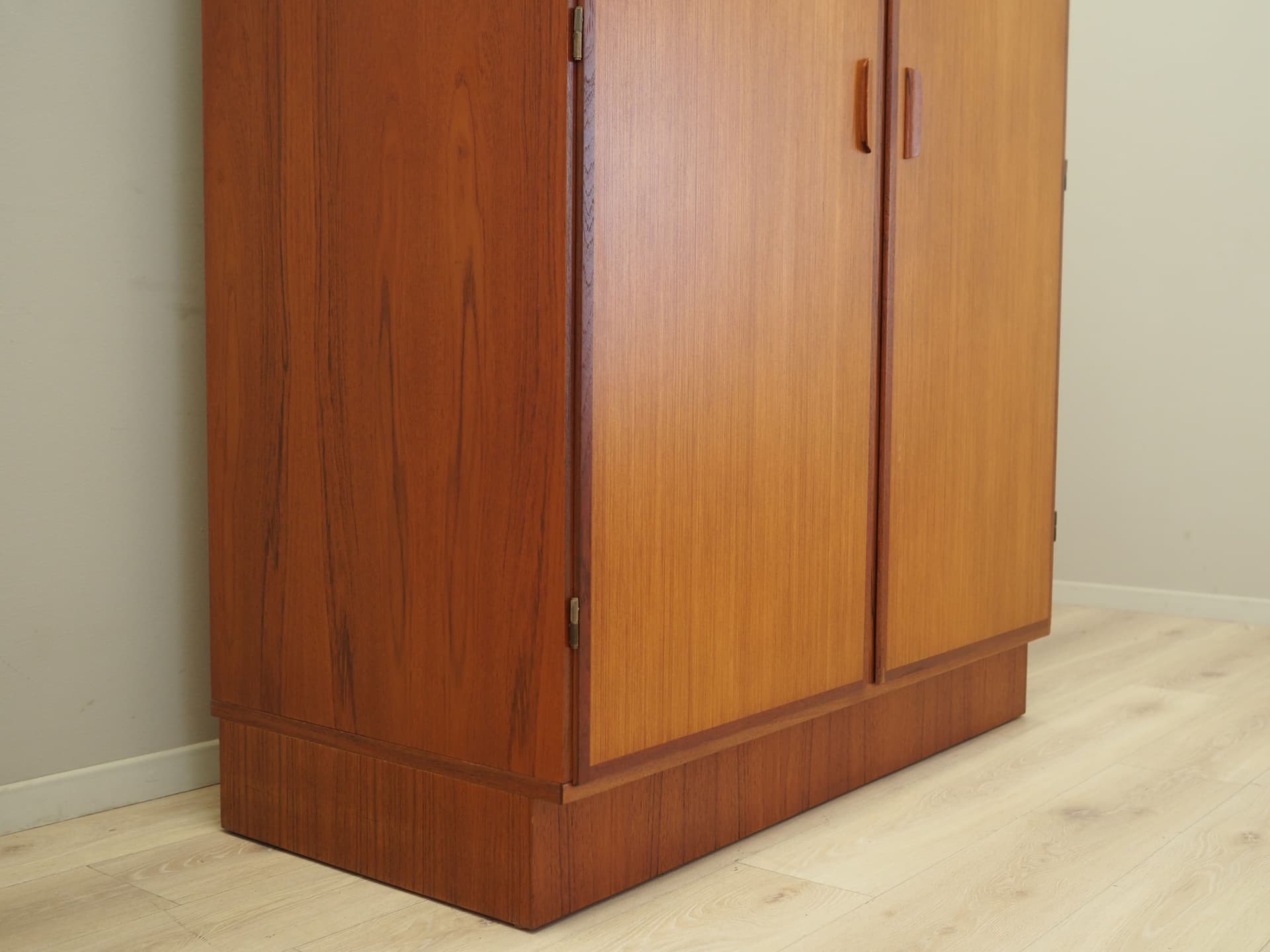Wardrobe, model 125, brown, teak, Omann Jun, Denmark, 1970s. - 81260