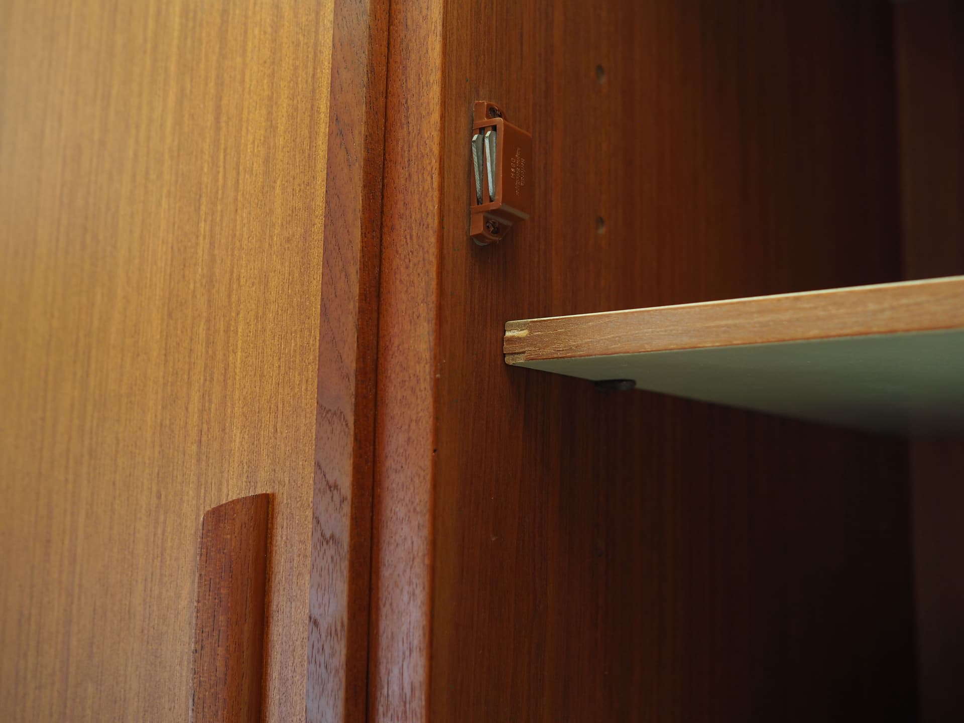 Wardrobe, model 125, brown, teak, Omann Jun, Denmark, 1970s. - 81264