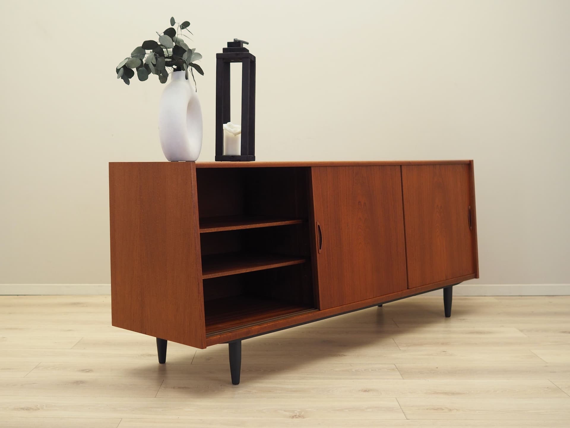 Sideboard, brązowy, teak, Dania, lata 70. - 81417