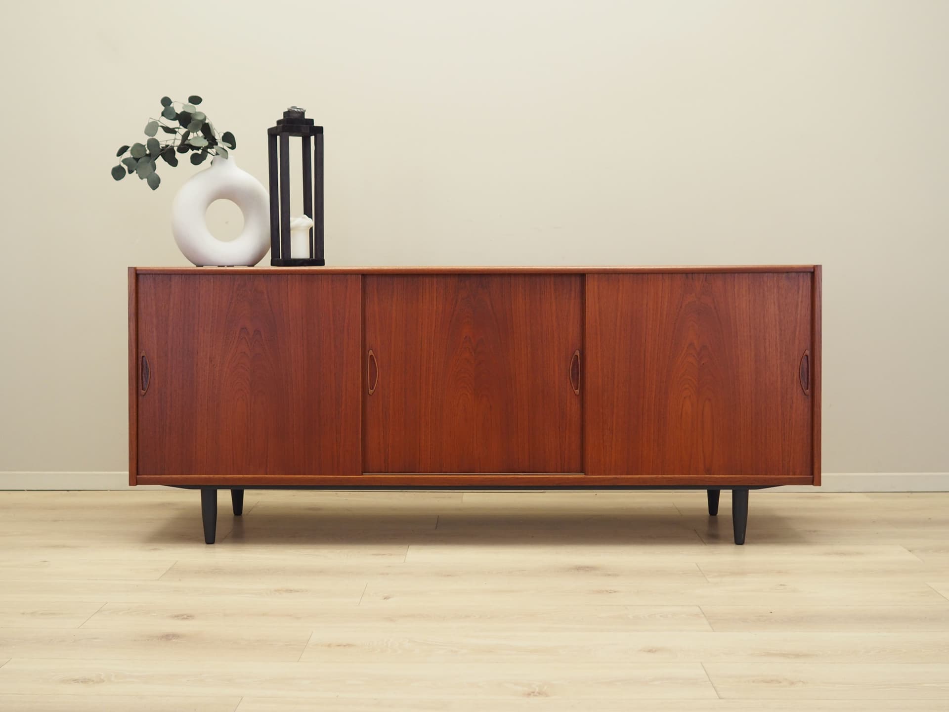 Sideboard, brązowy, teak, Dania, lata 70. - 81414