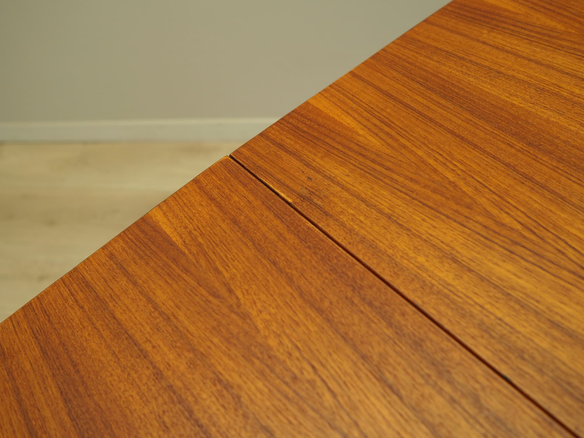 Dining table, brown teak wood, Farstrup Møbler, Denmark, 1970s. - 81548