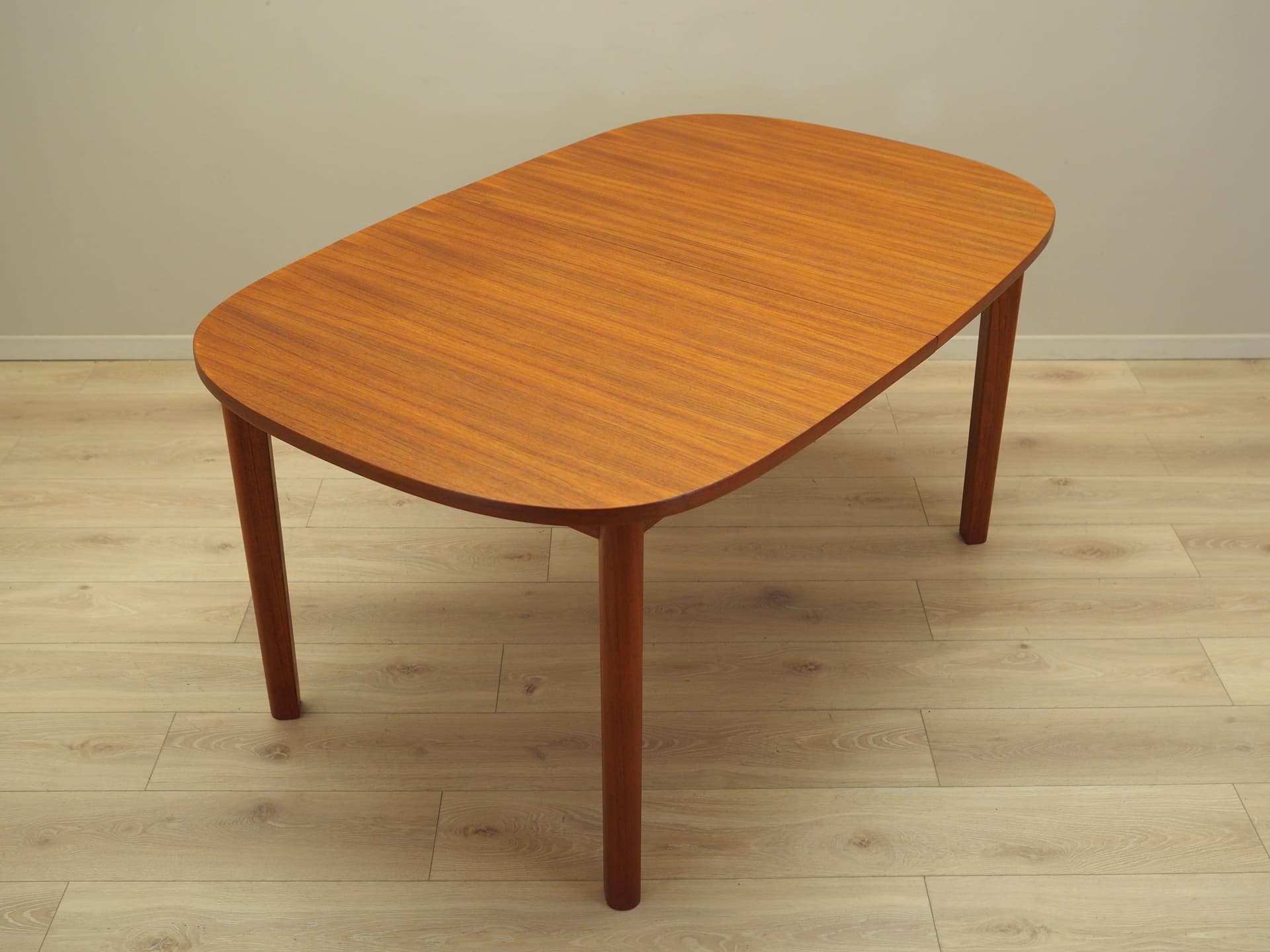 Dining table, brown teak wood, Farstrup Møbler, Denmark, 1970s. - 81545