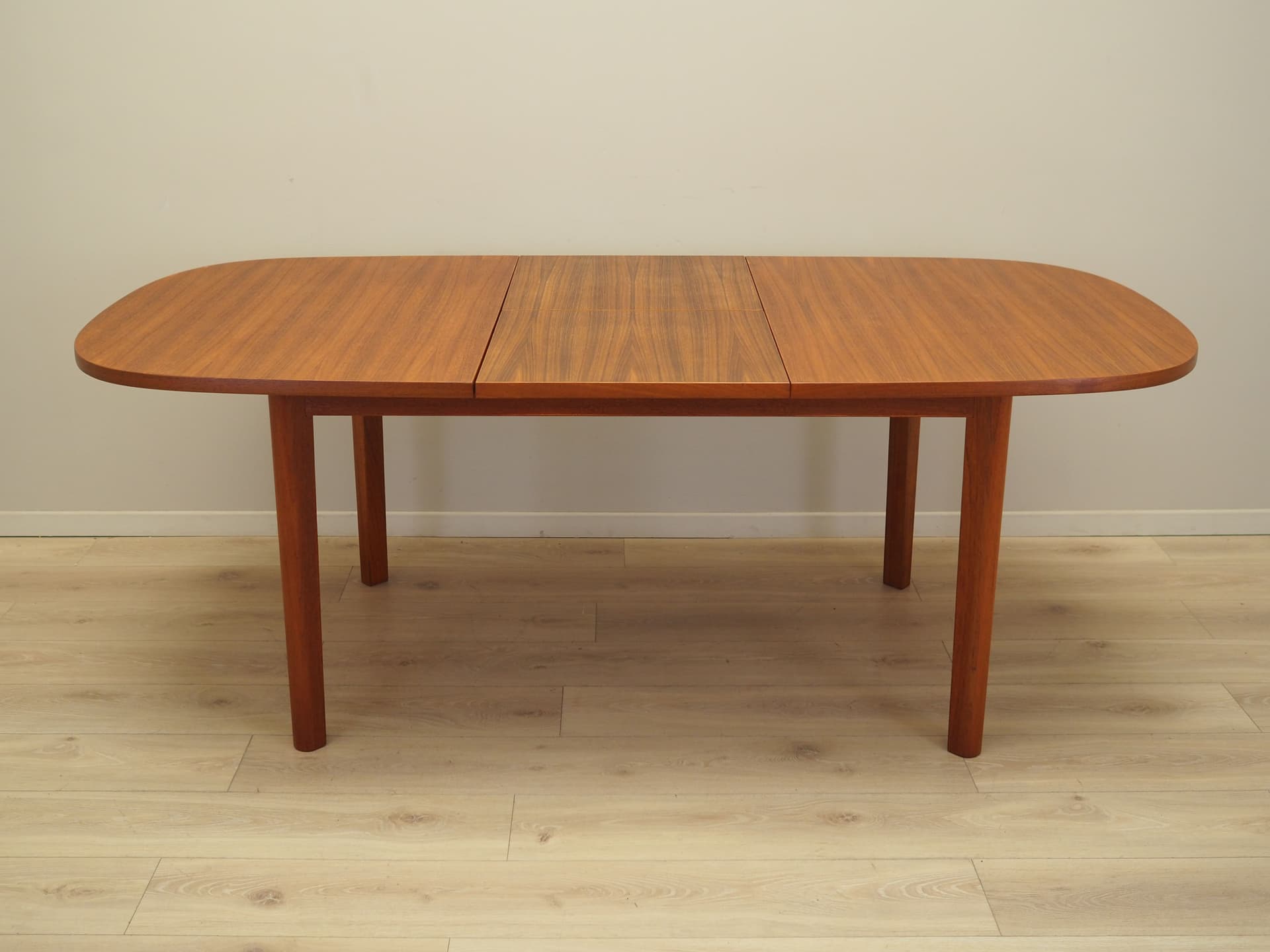 Dining table, brown teak wood, Farstrup Møbler, Denmark, 1970s. - 81546