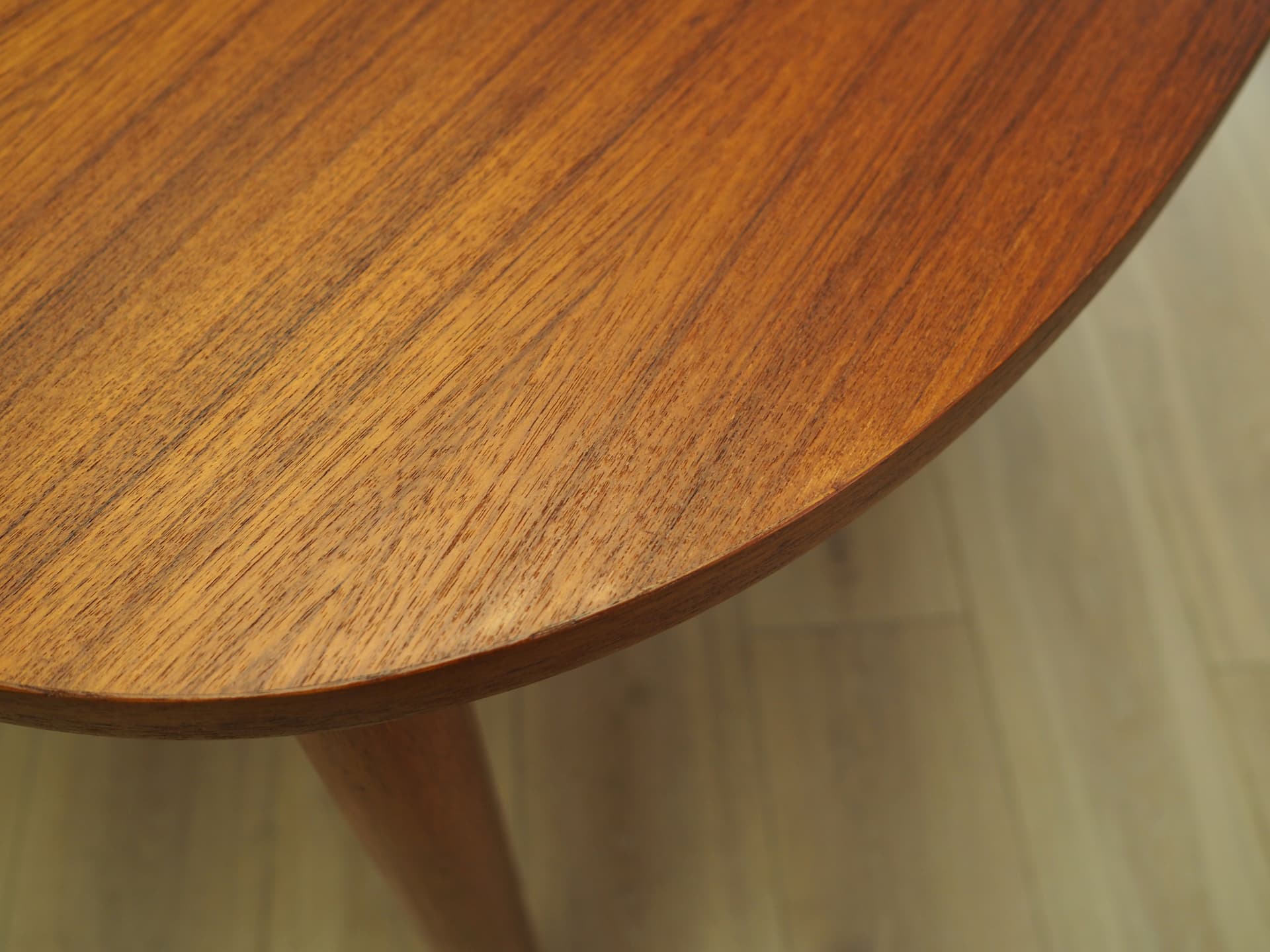 Dining table, brown teak wood, Farstrup Møbler, Denmark, 1970s. - 81550