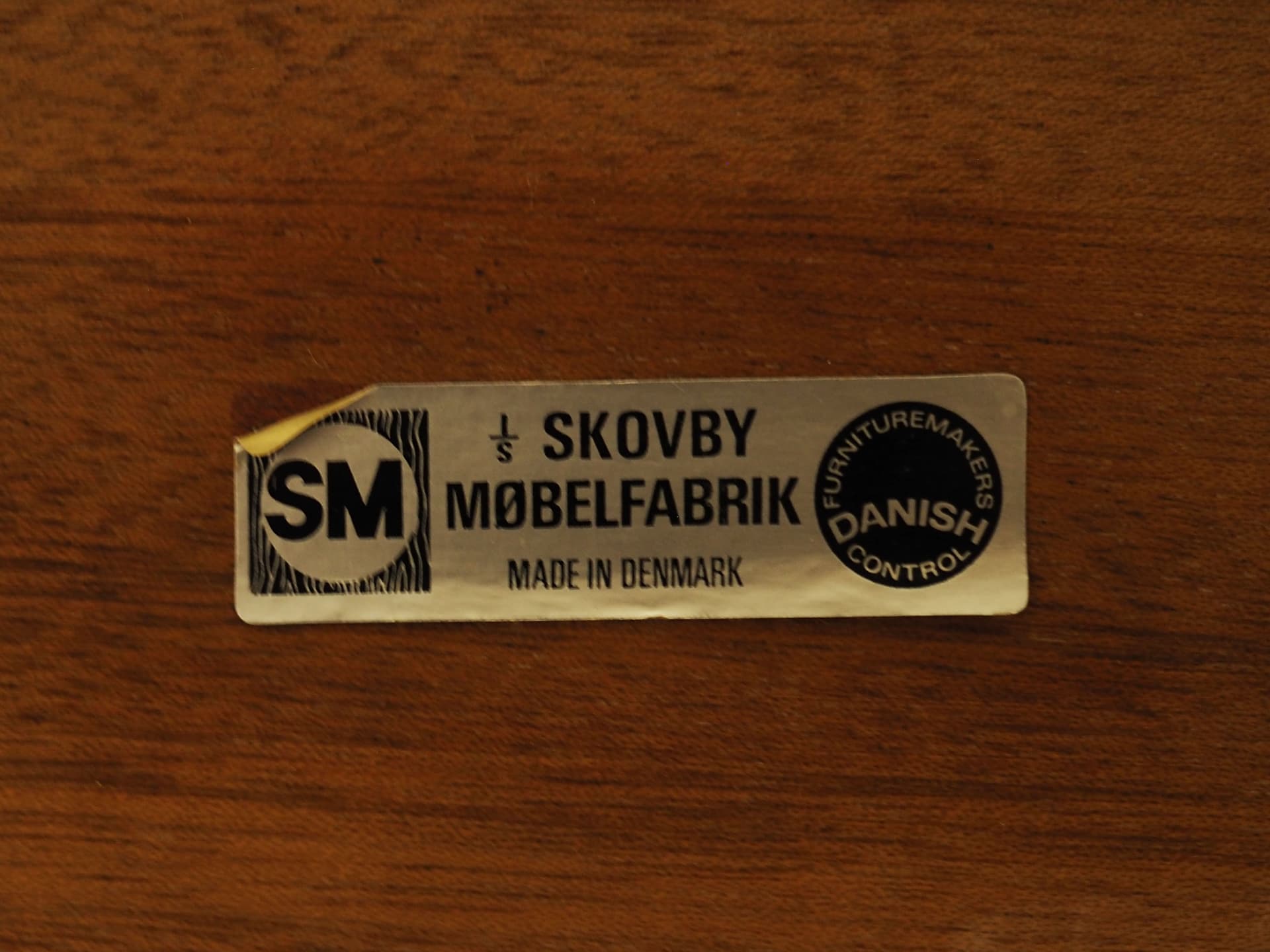 Stół okrągły, palisander brązowy, Skovby Møbelfabrik, Dania, lata 70. - 81725