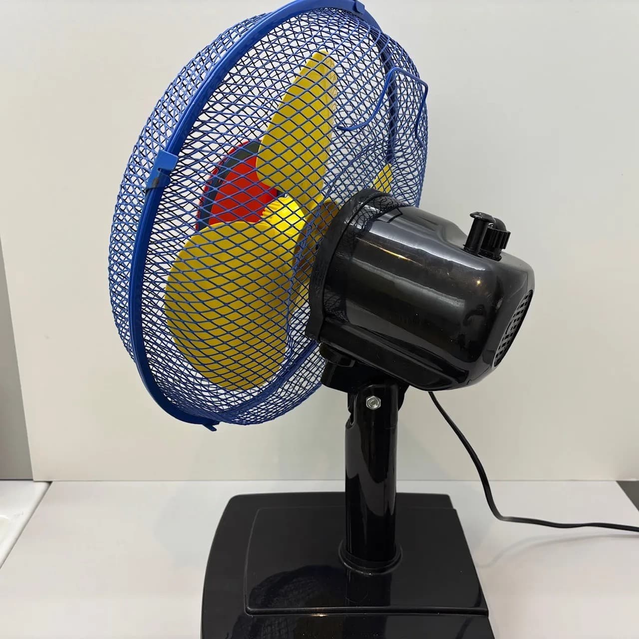 Wentylator Memphis, multikolor, plastik metal, Niemcy, lata 80. - 82180