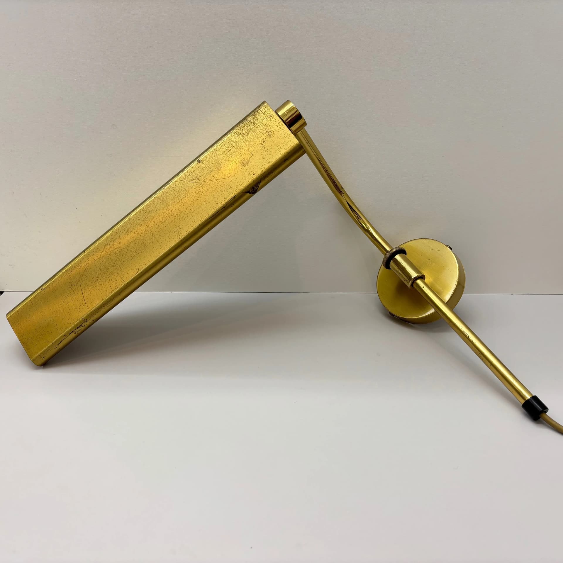 Kinkiet, złoty, mosiądz, Niemcy, lata 70. - 82214