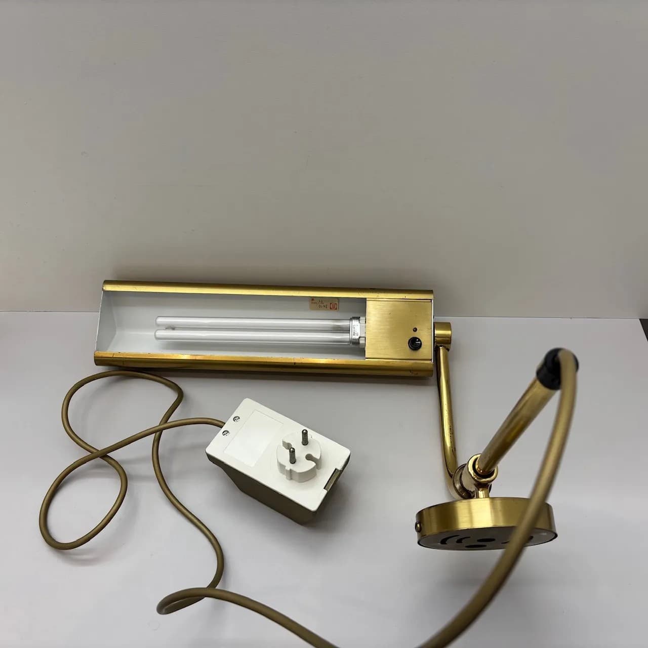 Kinkiet, złoty, mosiądz, Niemcy, lata 70. - 82225