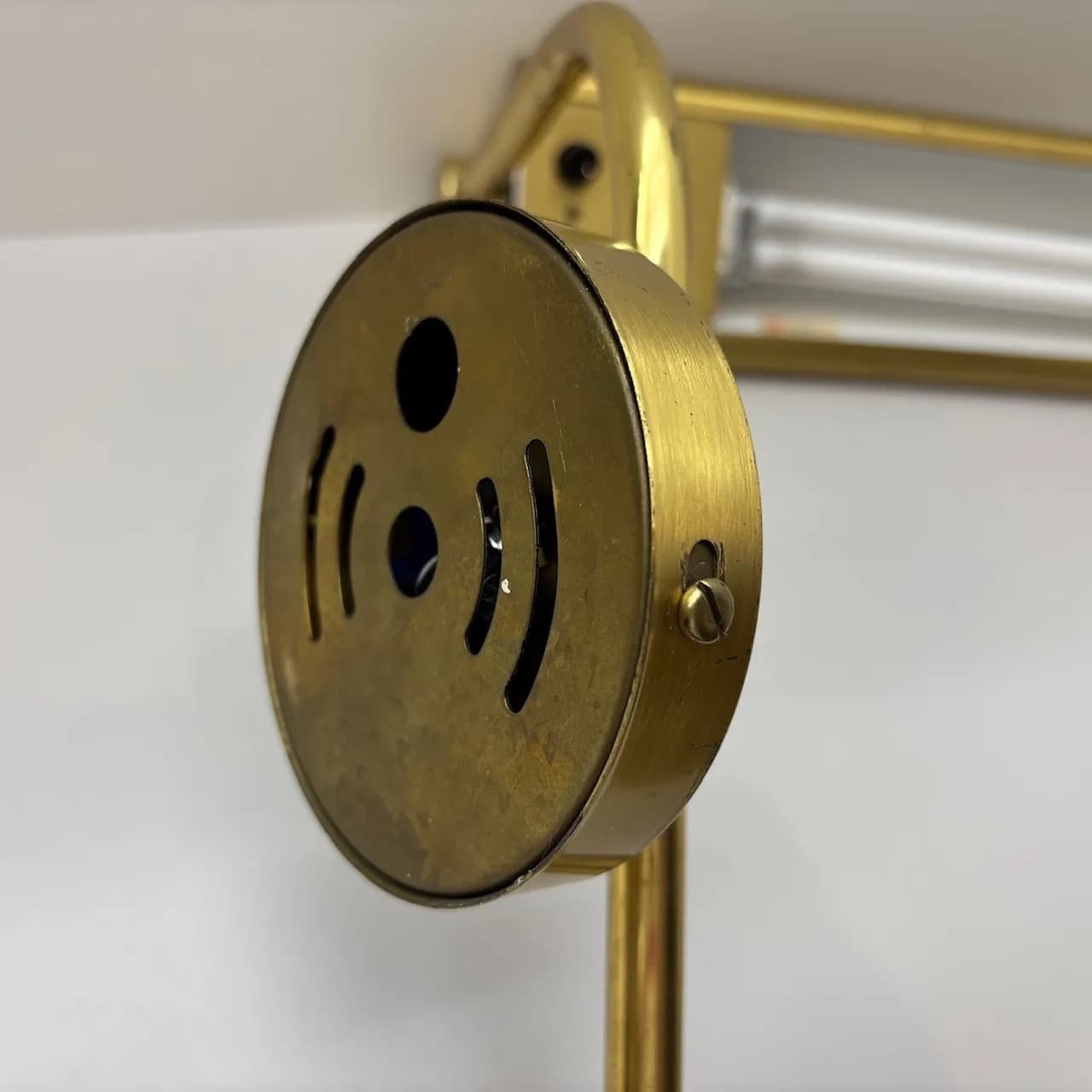 Kinkiet, złoty, mosiądz, Niemcy, lata 70. - 82221