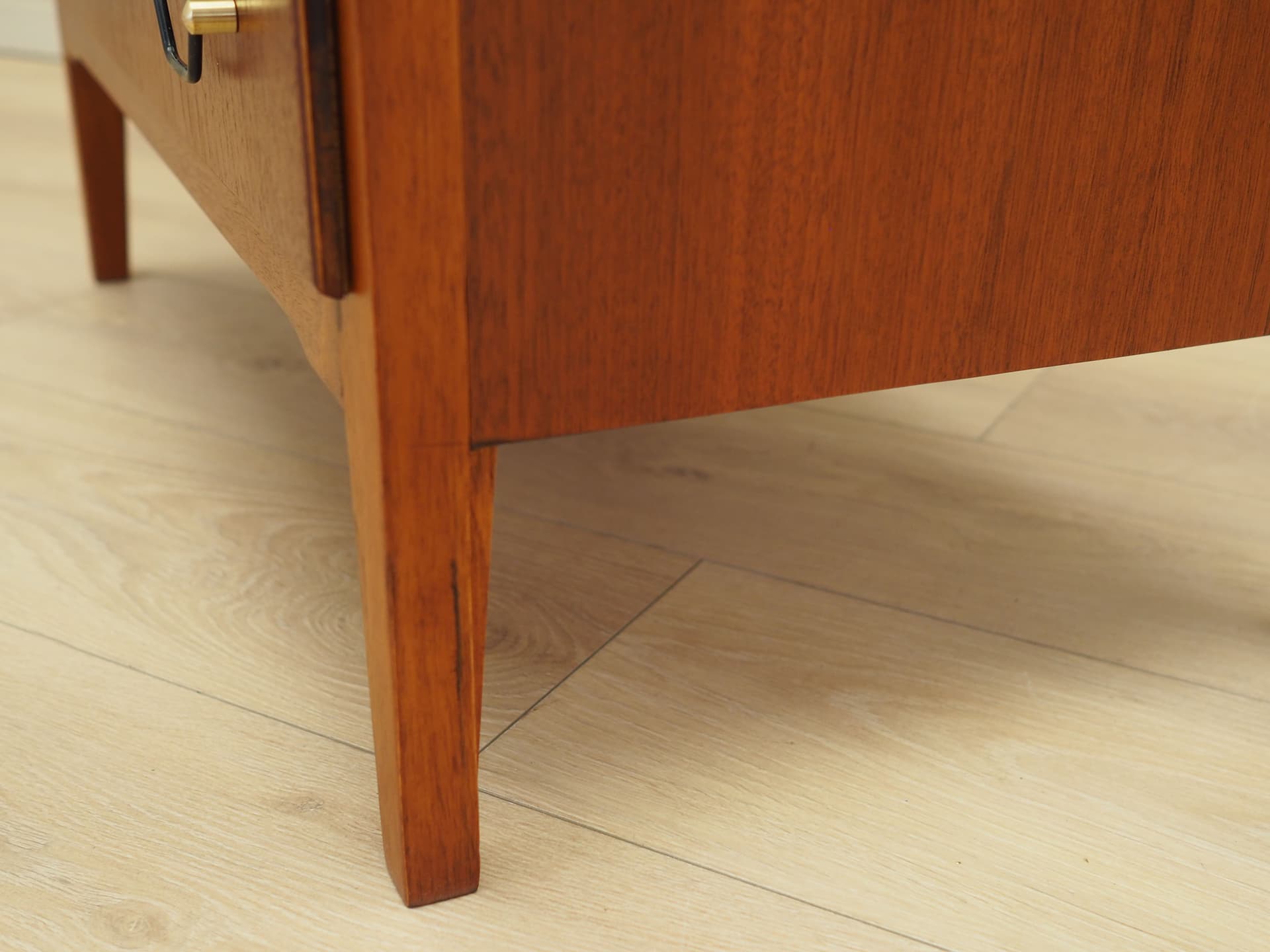 Komoda, tek jasnobrązowy, Dania, lata 70. - 82396