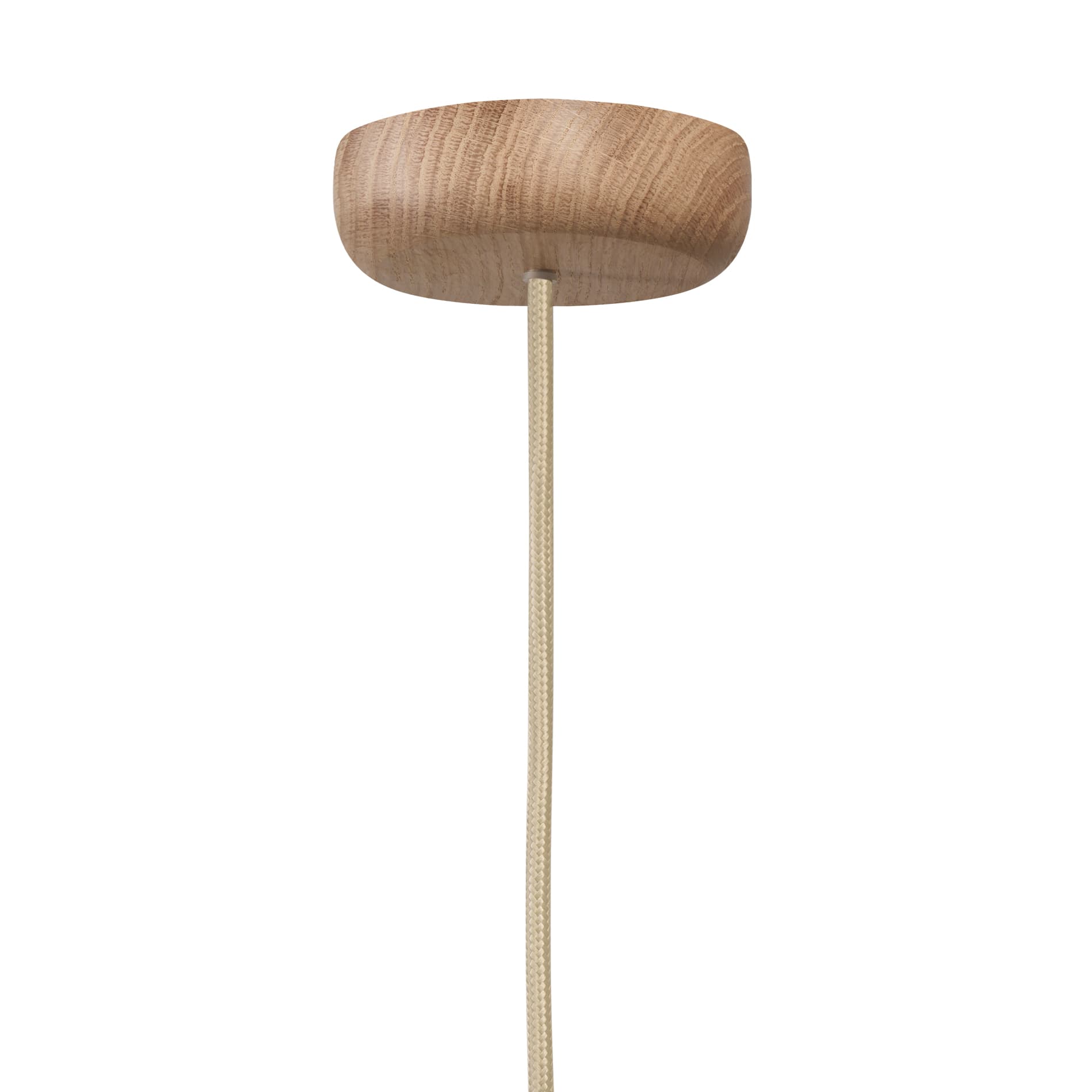 Lampa wisząca ALUR WOOD S Ø25 cm dąb, Kaspa - 6530