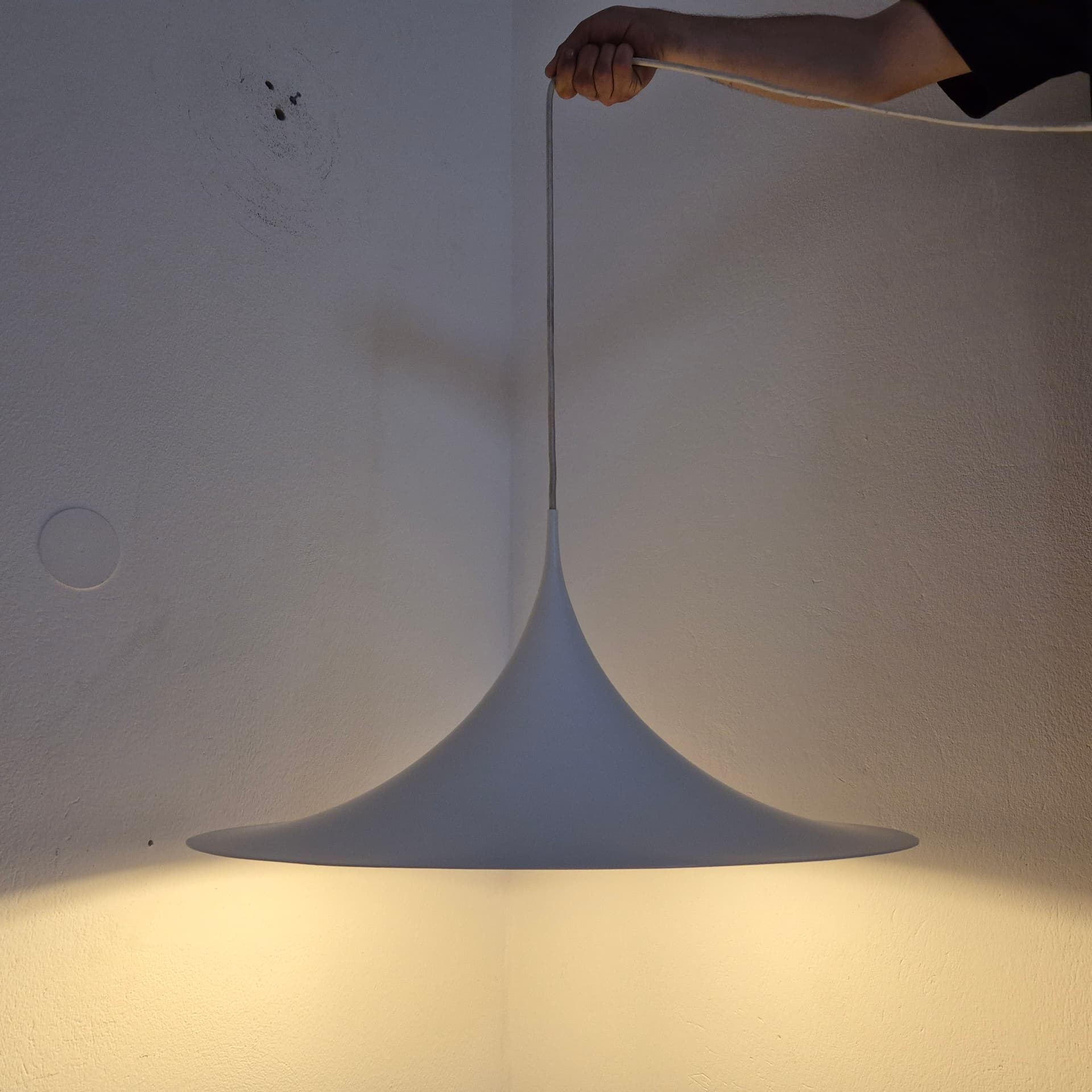 Lampa “Witch Hat”, proj. Fog Morup dla Ikea, Szwecja, lata 80 - 82536