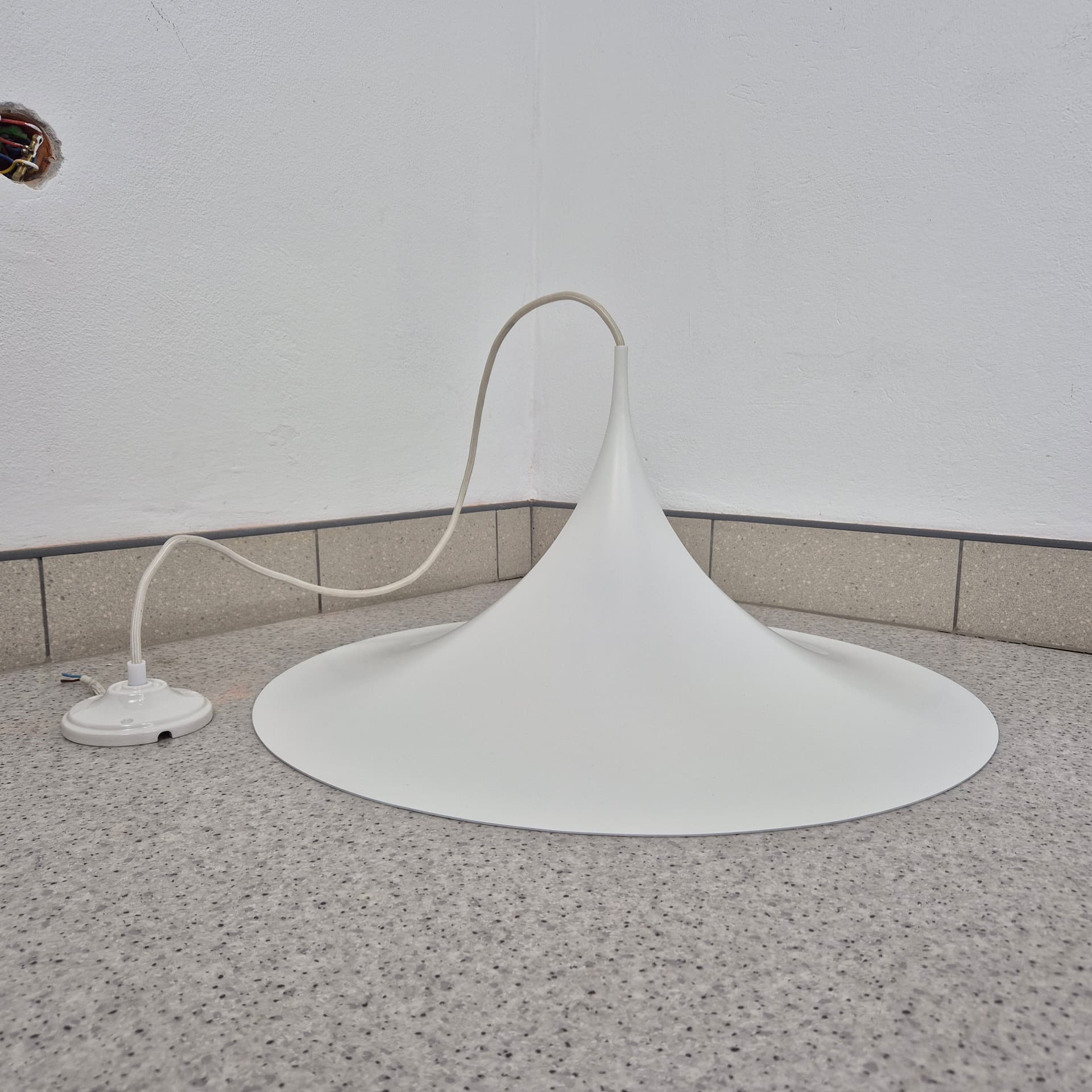 Lampa “Witch Hat”, proj. Fog Morup dla Ikea, Szwecja, lata 80 - 82534