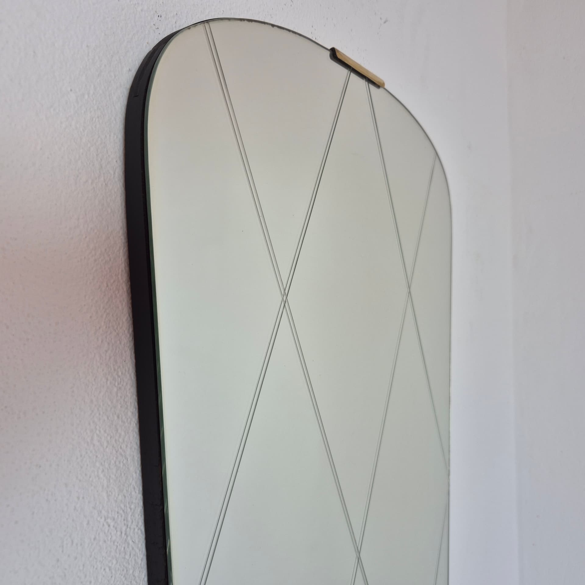 Lustro ścienne w Stylu Rockabilly, Niemcy, lata 60 - 82627