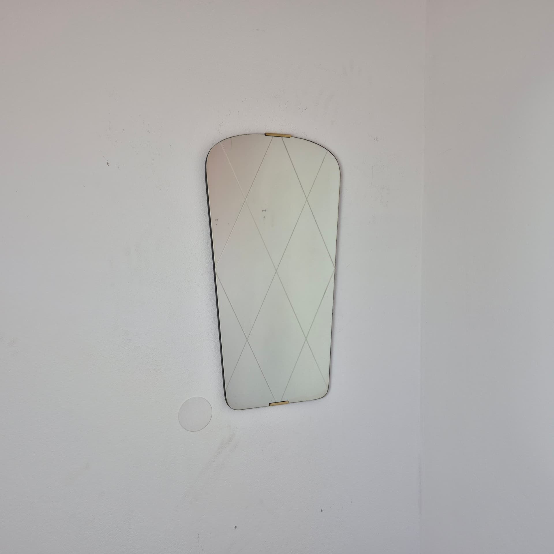 Lustro ścienne w Stylu Rockabilly, Niemcy, lata 60 - 82623