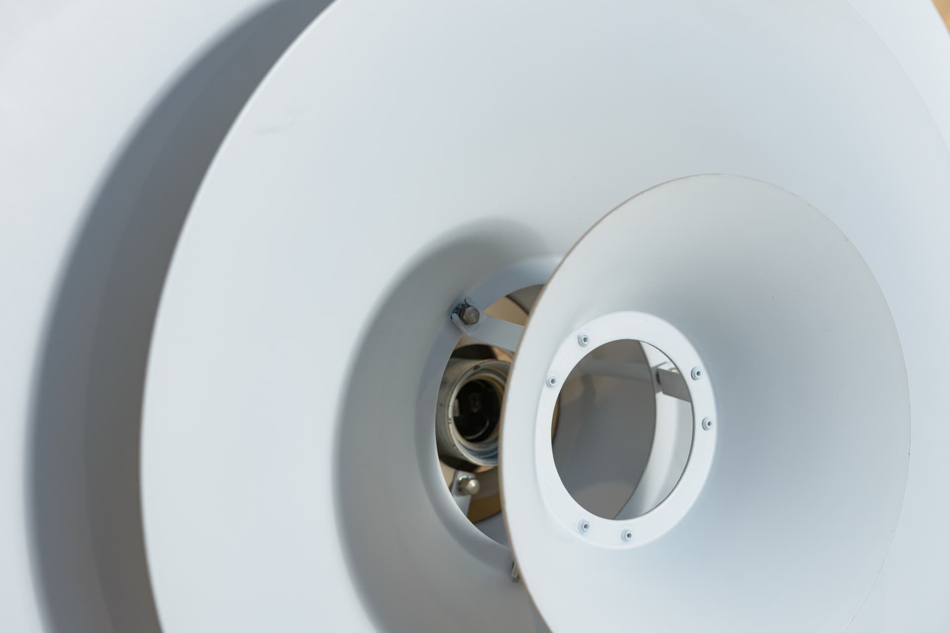 Lampa wisząca Radius, proj. E. Balslev, Fog & Mørup, Dania, lata 70. - 82848