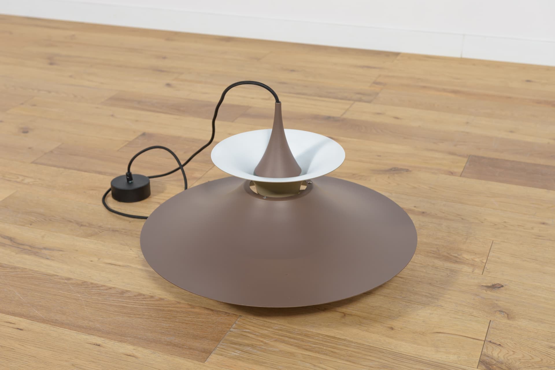 Lampa wisząca Radius, proj. E. Balslev, Fog & Mørup, Dania, lata 70. - 82844