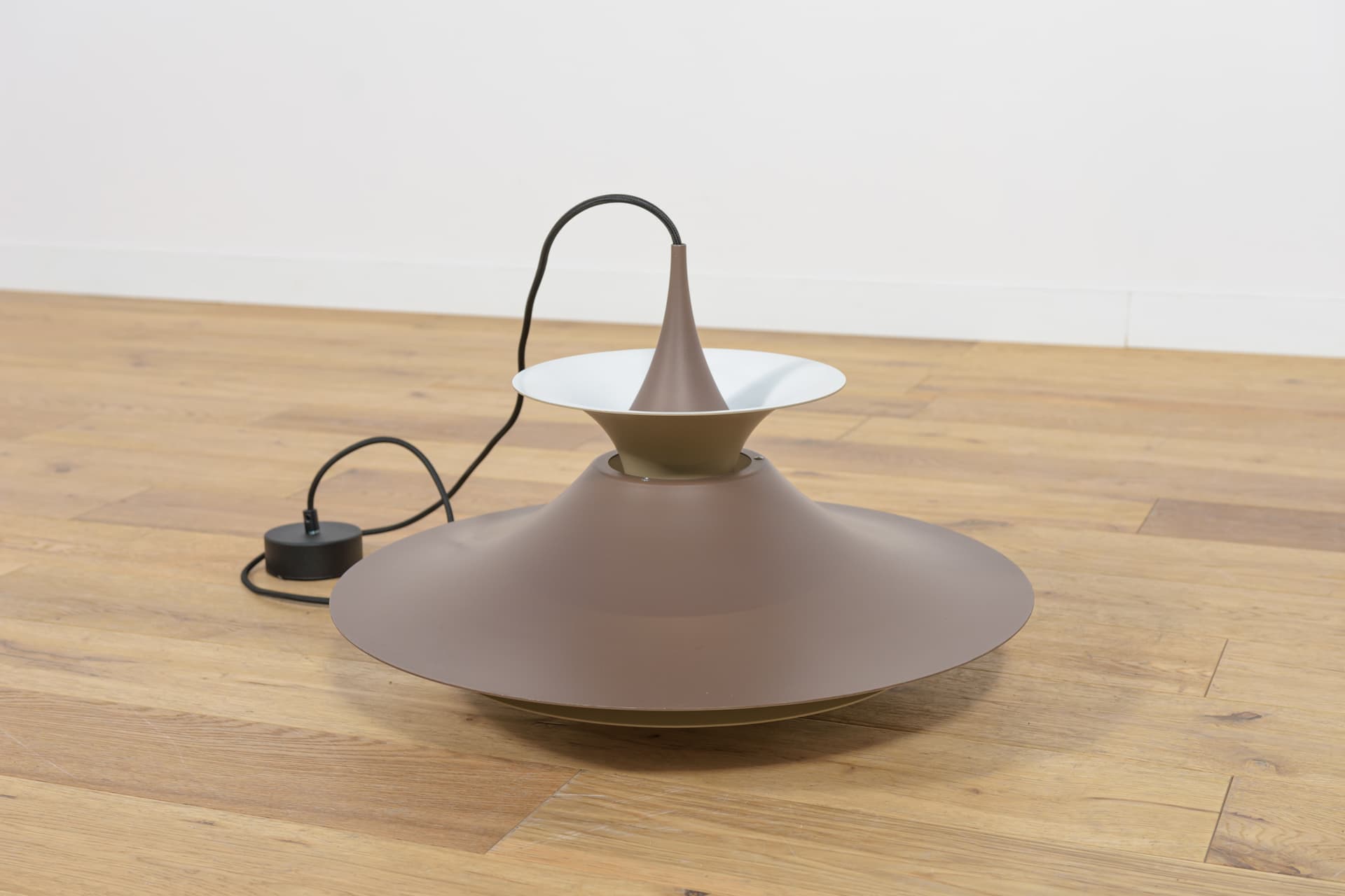 Lampa wisząca Radius, proj. E. Balslev, Fog & Mørup, Dania, lata 70. - 82842