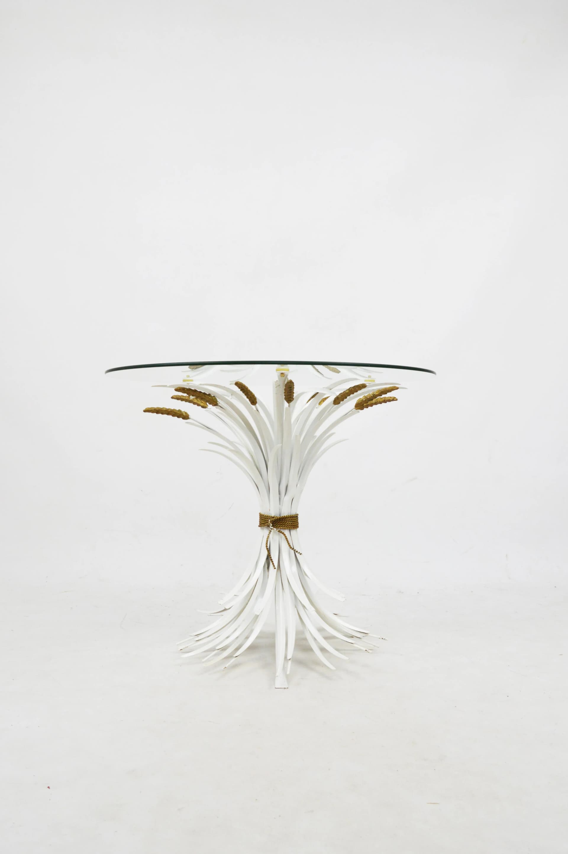 White Glass Coffee Table, Hollywood Regency Style, 1970s - 82976