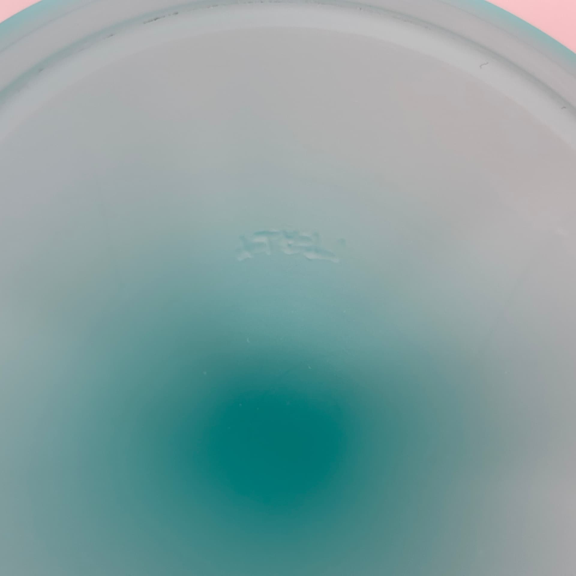 Set of dessert cups Miranda, turquoise glass, by H. Orvola, Italy, 1970s. - 83184