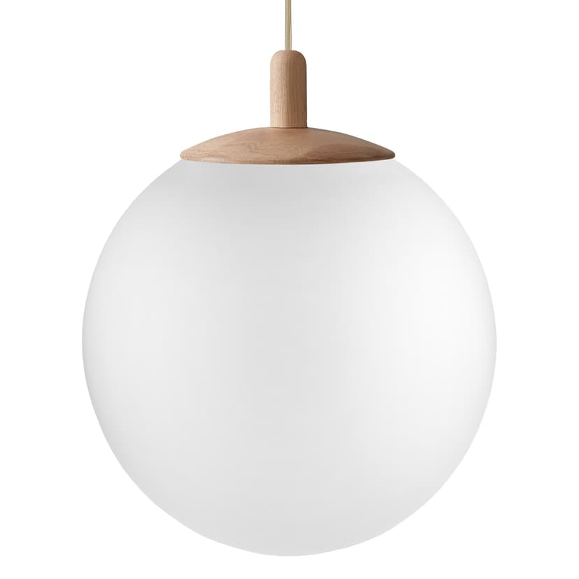 Lampa wisząca ALUR WOOD L Ø40 cm dąb, Kaspa