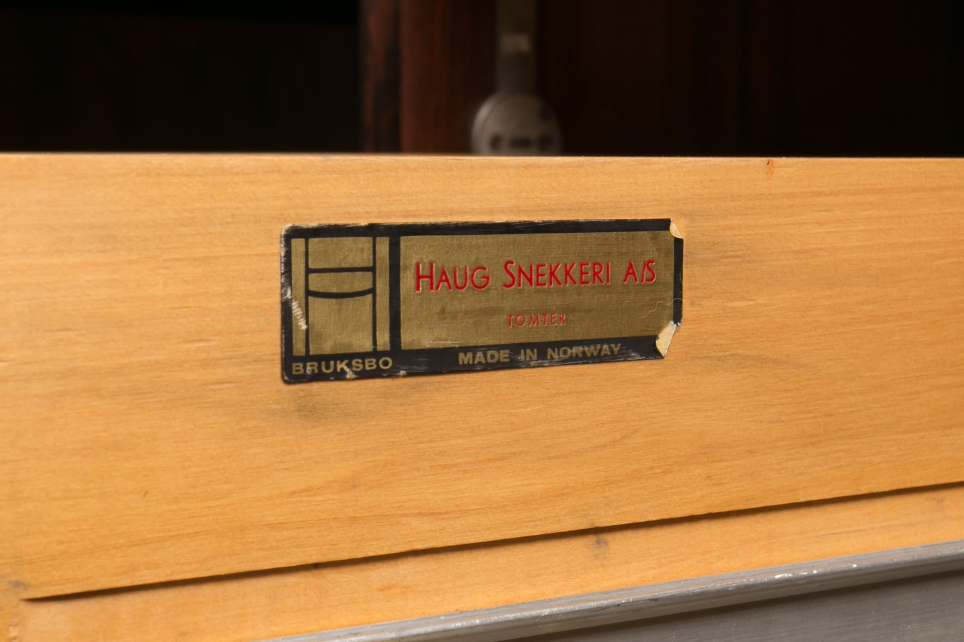 Desk, Mid-Century Modern, rosewood, by T. Afdal, Bruksbo, Norway, 1960s - 6648