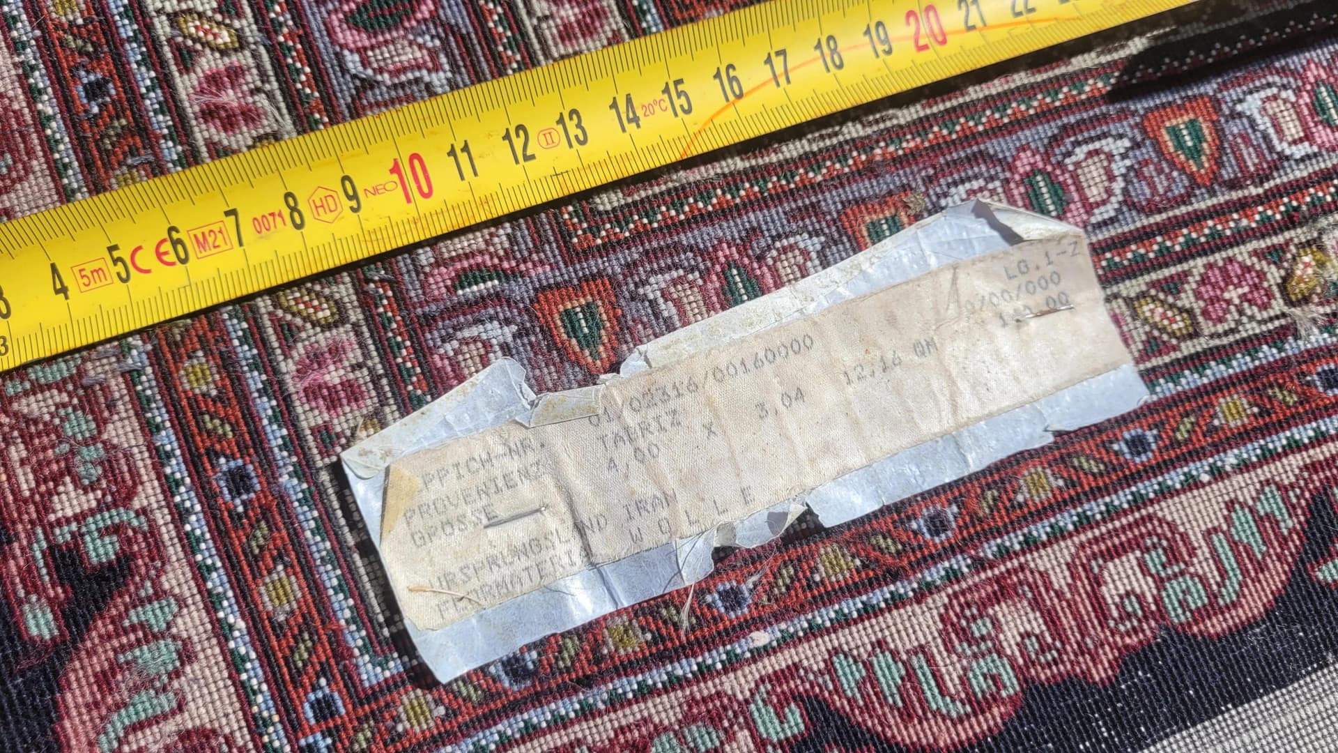 Dywan Tabriz Raj 80, 300x430 cm, burgund, wełna i jedwab, Iran, pocz. XX w. - 89183