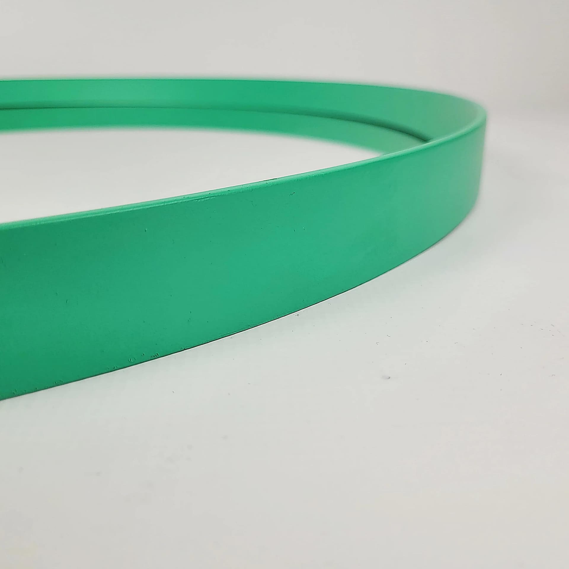 Wall Mirror Space Age, green acrylic, Poland, 1970s - 86800