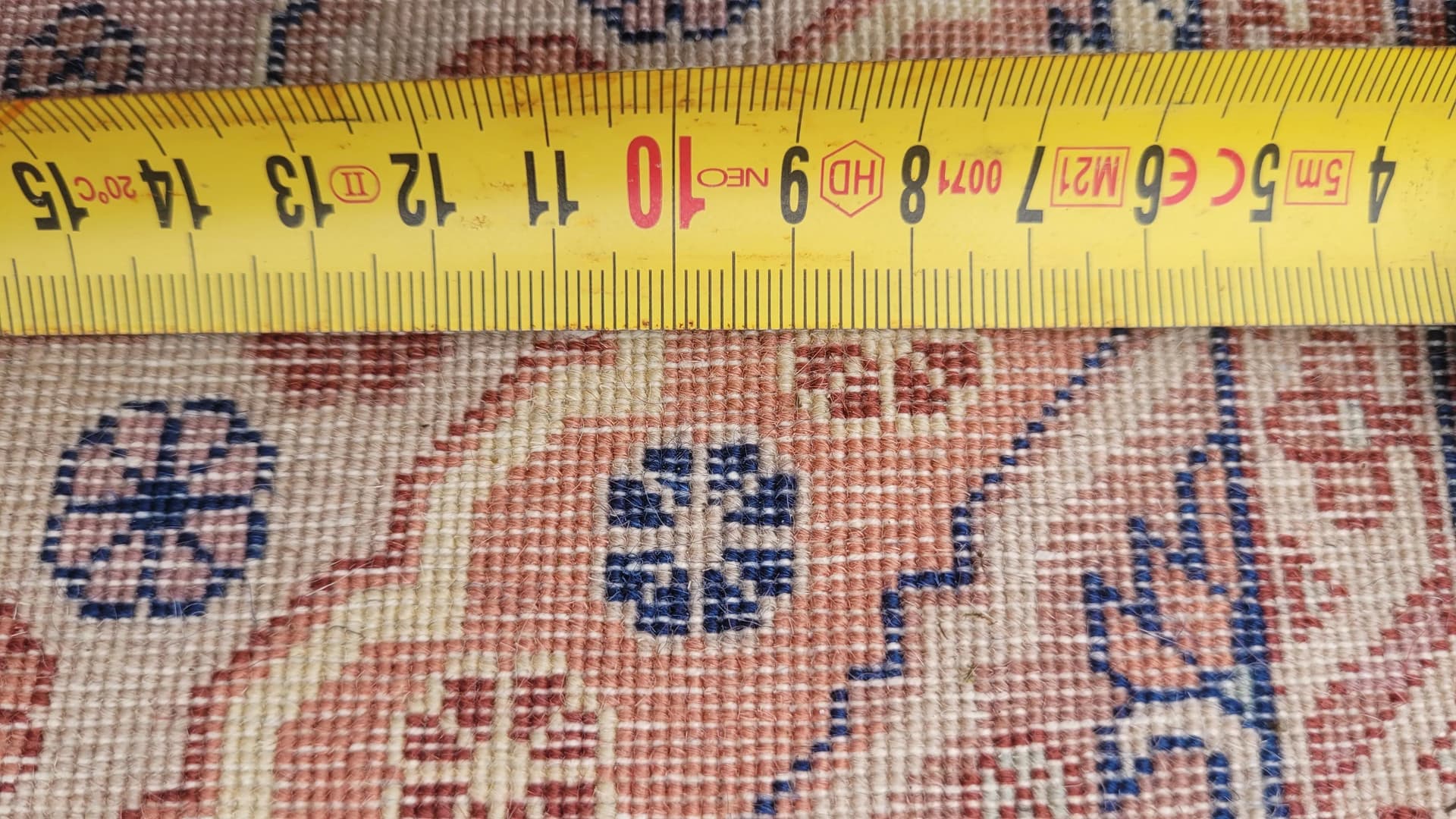 Rug Ghom 190x123 cm, red, wool, Pakistan - 89023