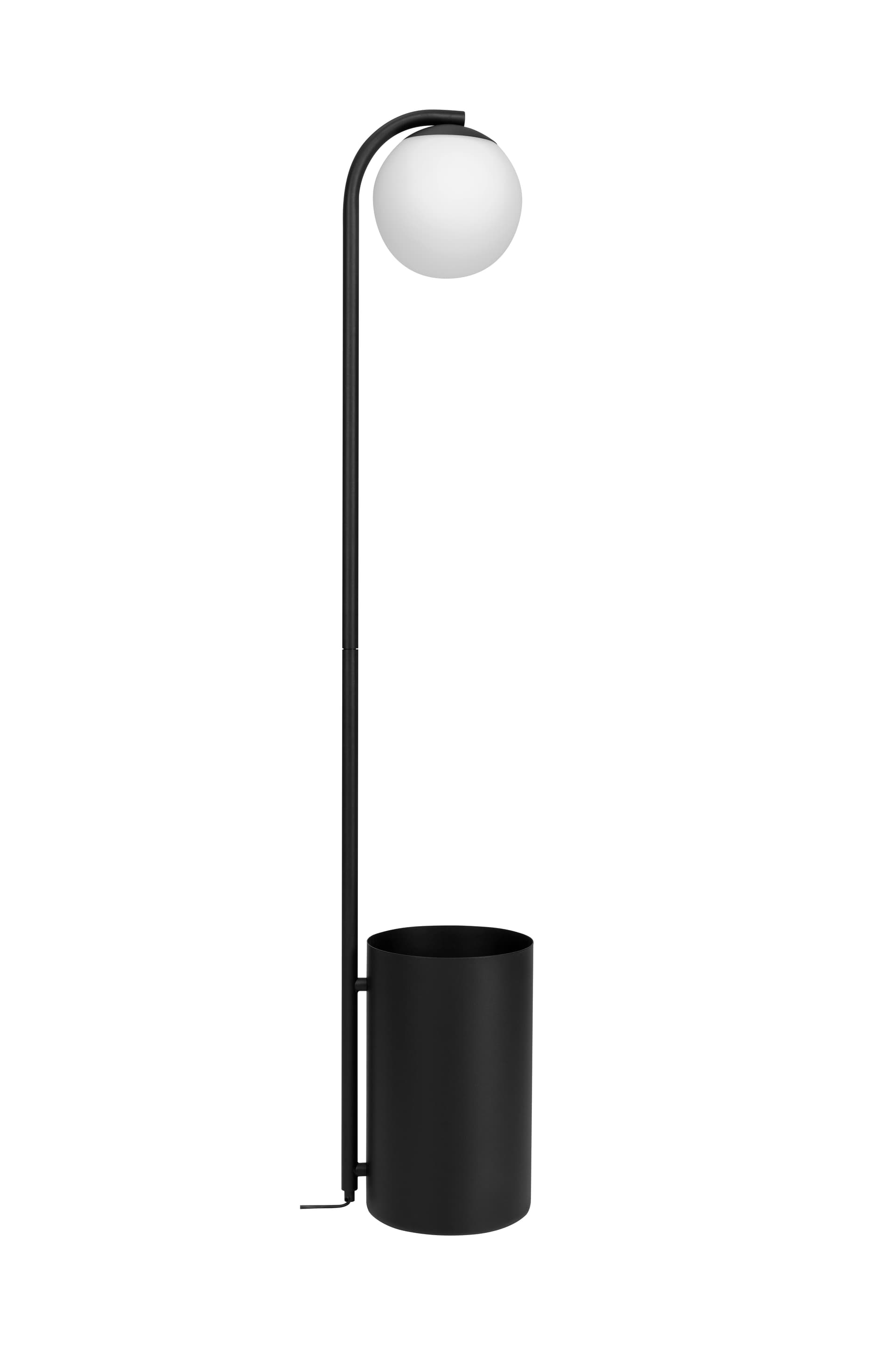 Lampa podłogowa BOTANICA WOOD XL czarny, Kaspa - 6769