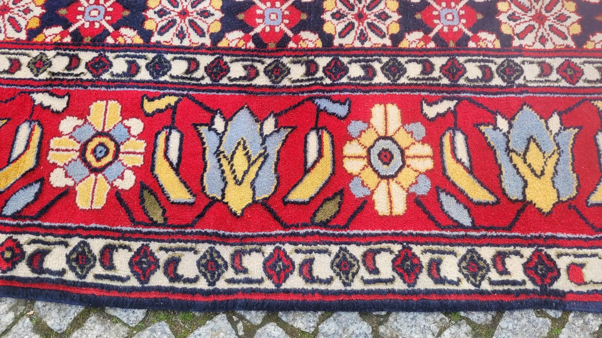 Dywan anatolijski perski 260x360 cm, multikolor, wełna, Turcja, lata 70. - 88854