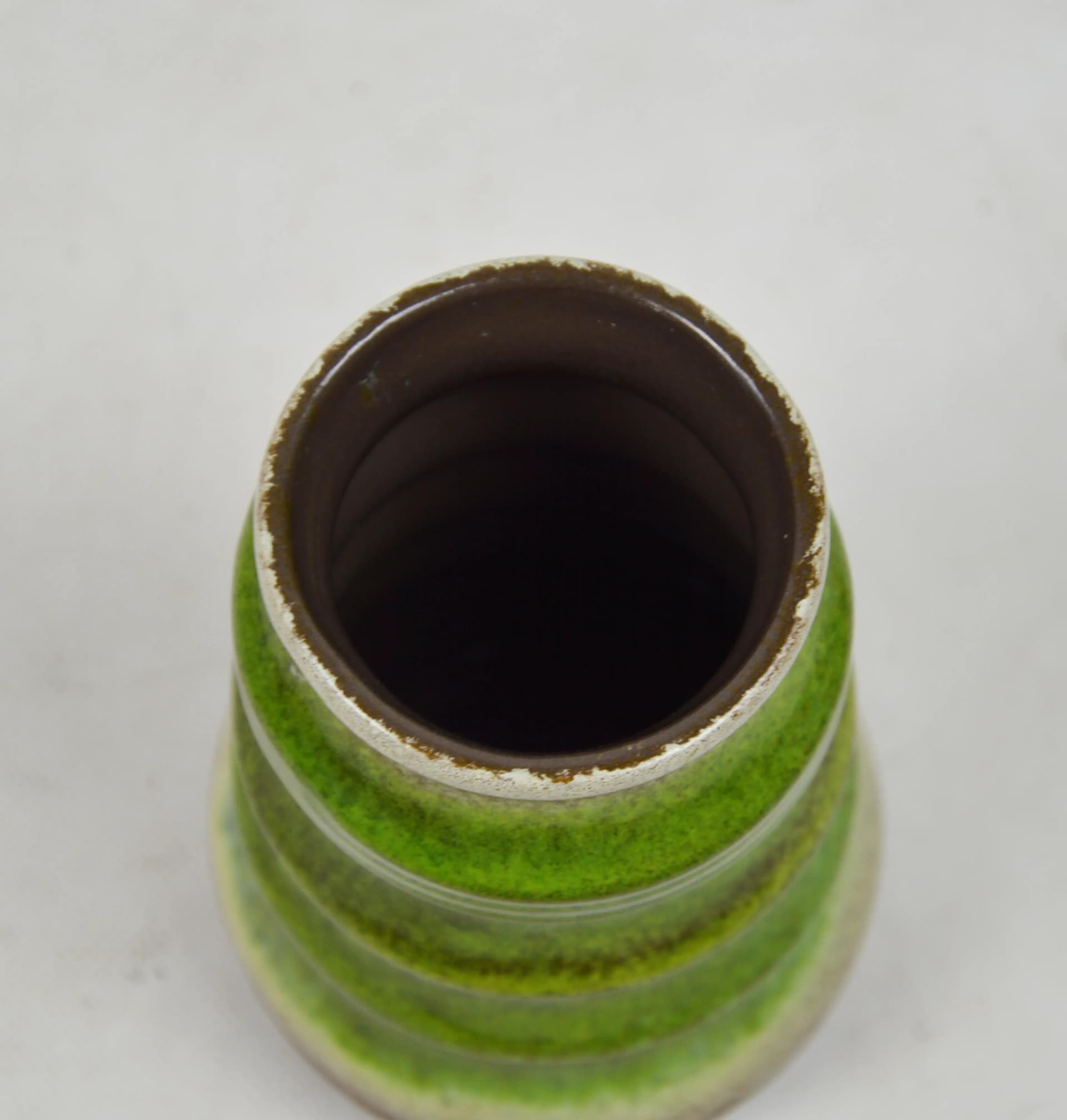 Wazon Strehla, multikolor, ceramika, Niemcy, lata 70. - 86351