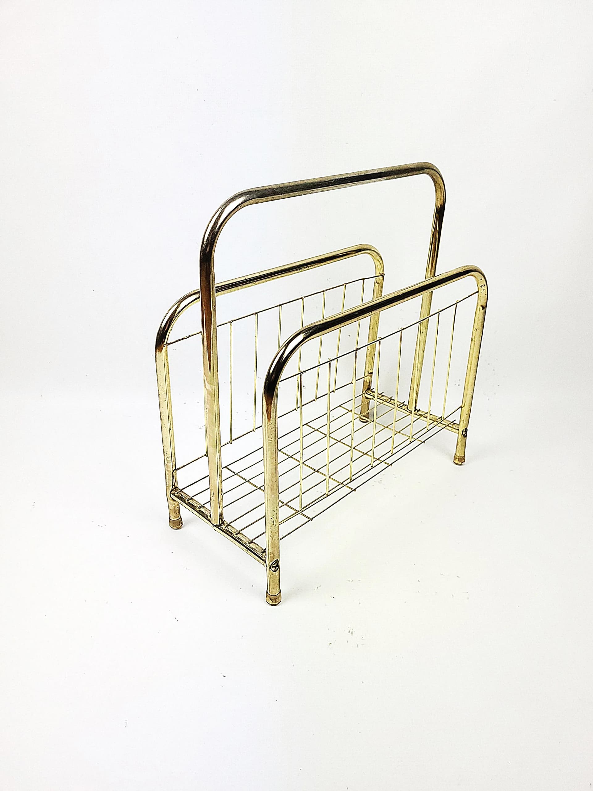 Gazetnik, złoty, metal, Niemcy, lata 80. - 86295