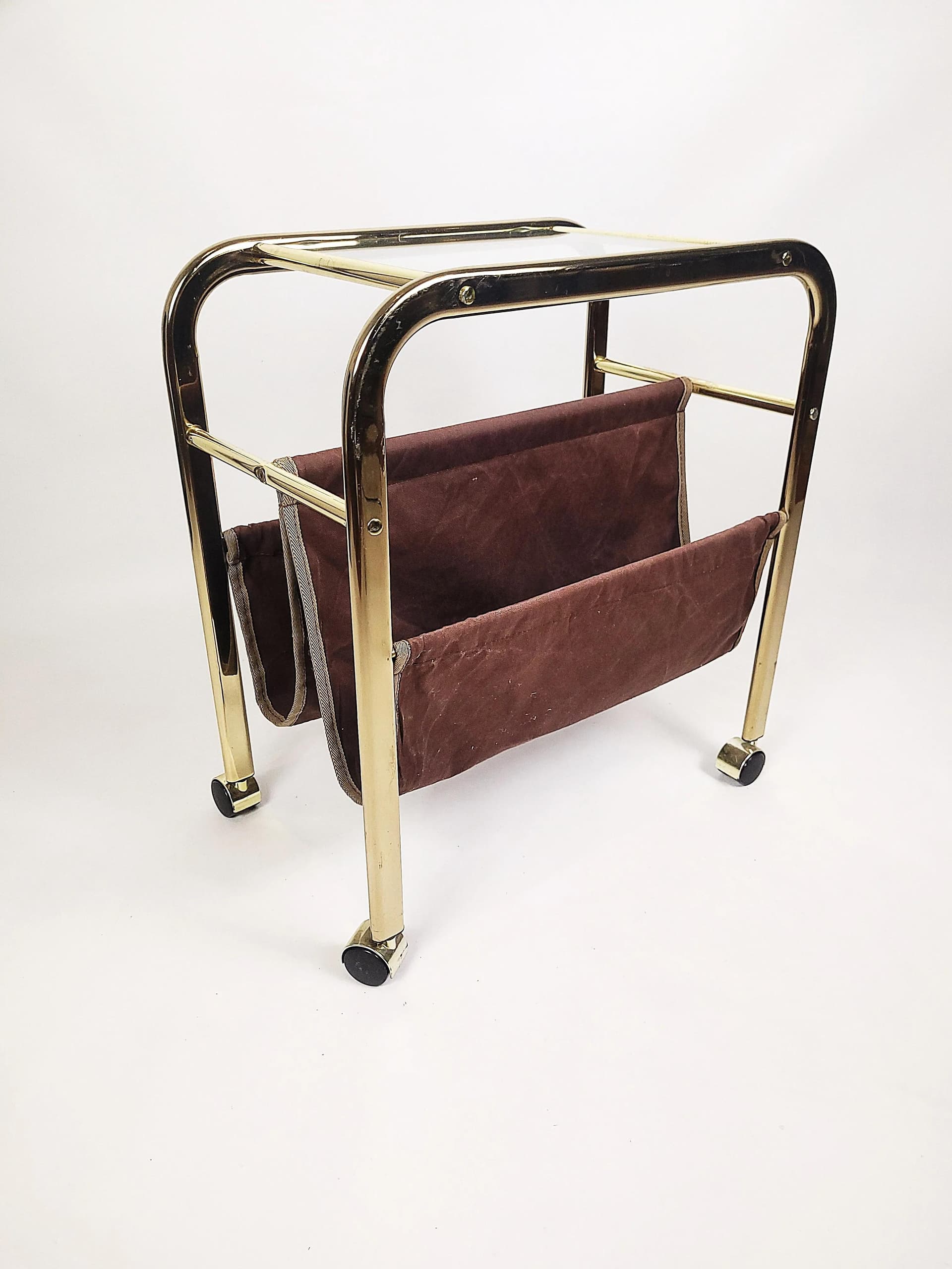 Gazetnik, złoty, metal, Polska, lata 80. - 86226