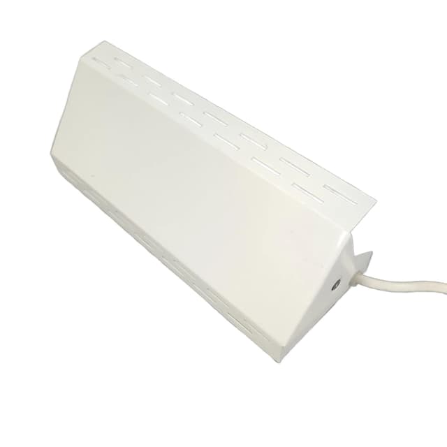 Kinkiet, biały, metal, Szwecja, lata 70. - WYMIARY