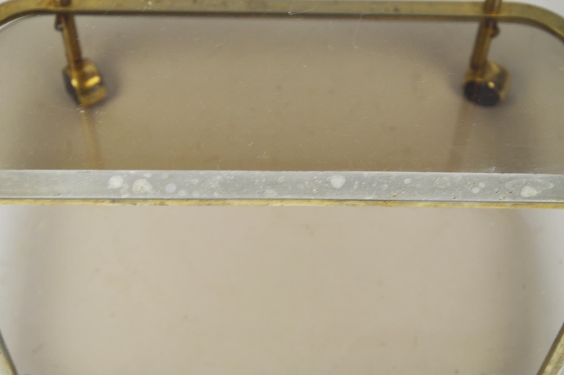 Stolik barowy, złoty, metal, Polska, lata 80. - 86113