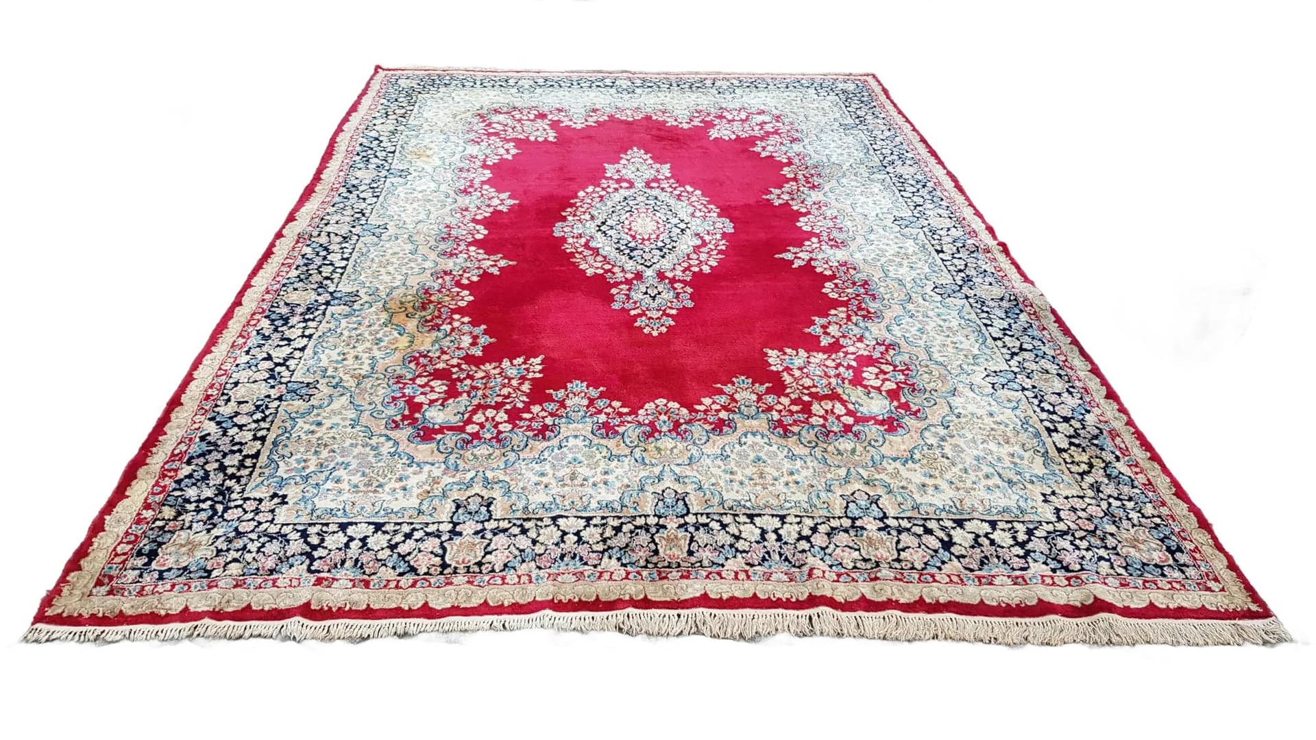 Rug Kerman, 300x400cm, red, wool, Iran, early 20th c.