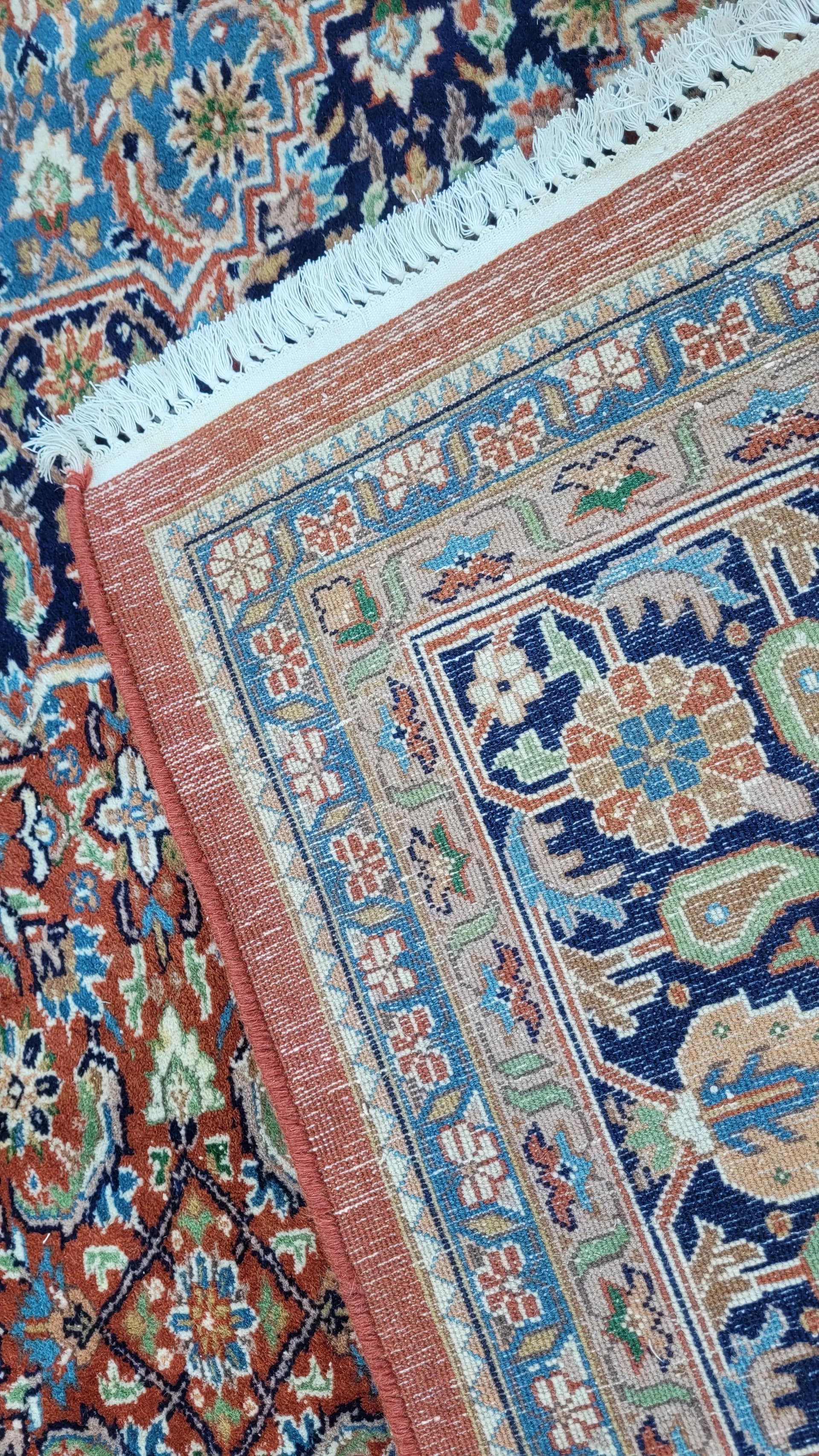 Dywan Indo Bidjar 250x255 cm, czerwony, wełna, Indie - 88606