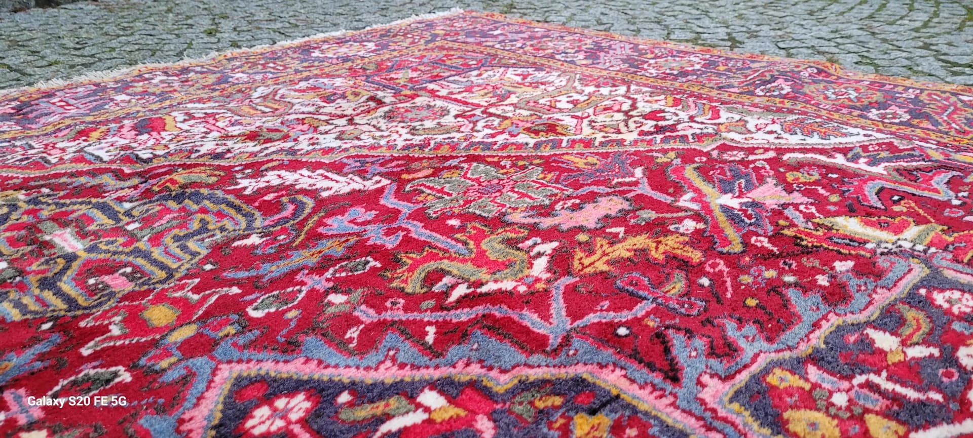 Rug Heriz 273x350cm, red wool, Iran, 19th c. - 88561