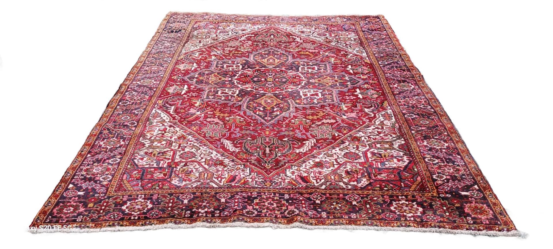 Rug Heriz 273x350cm, red wool, Iran, 19th c.
