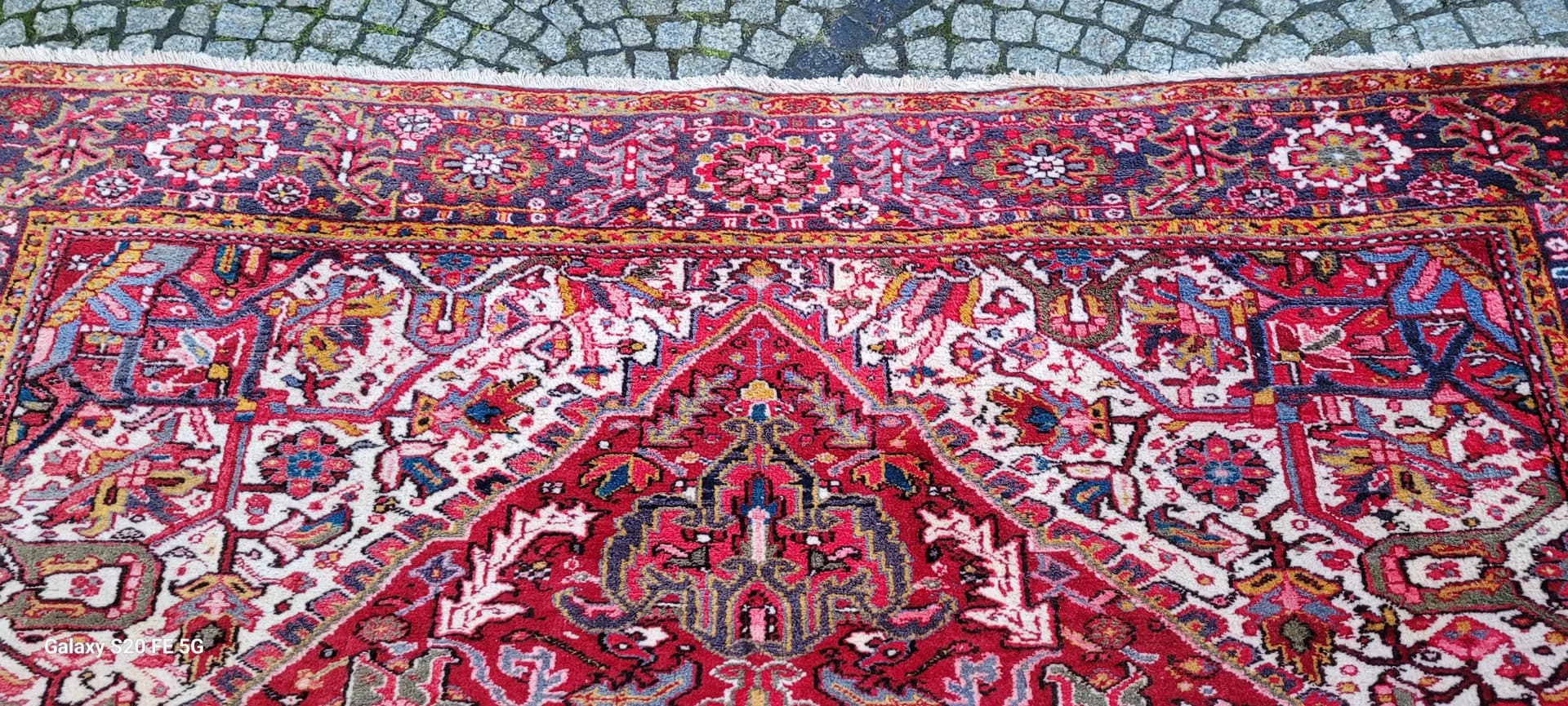 Rug Heriz 273x350cm, red wool, Iran, 19th c. - 88560