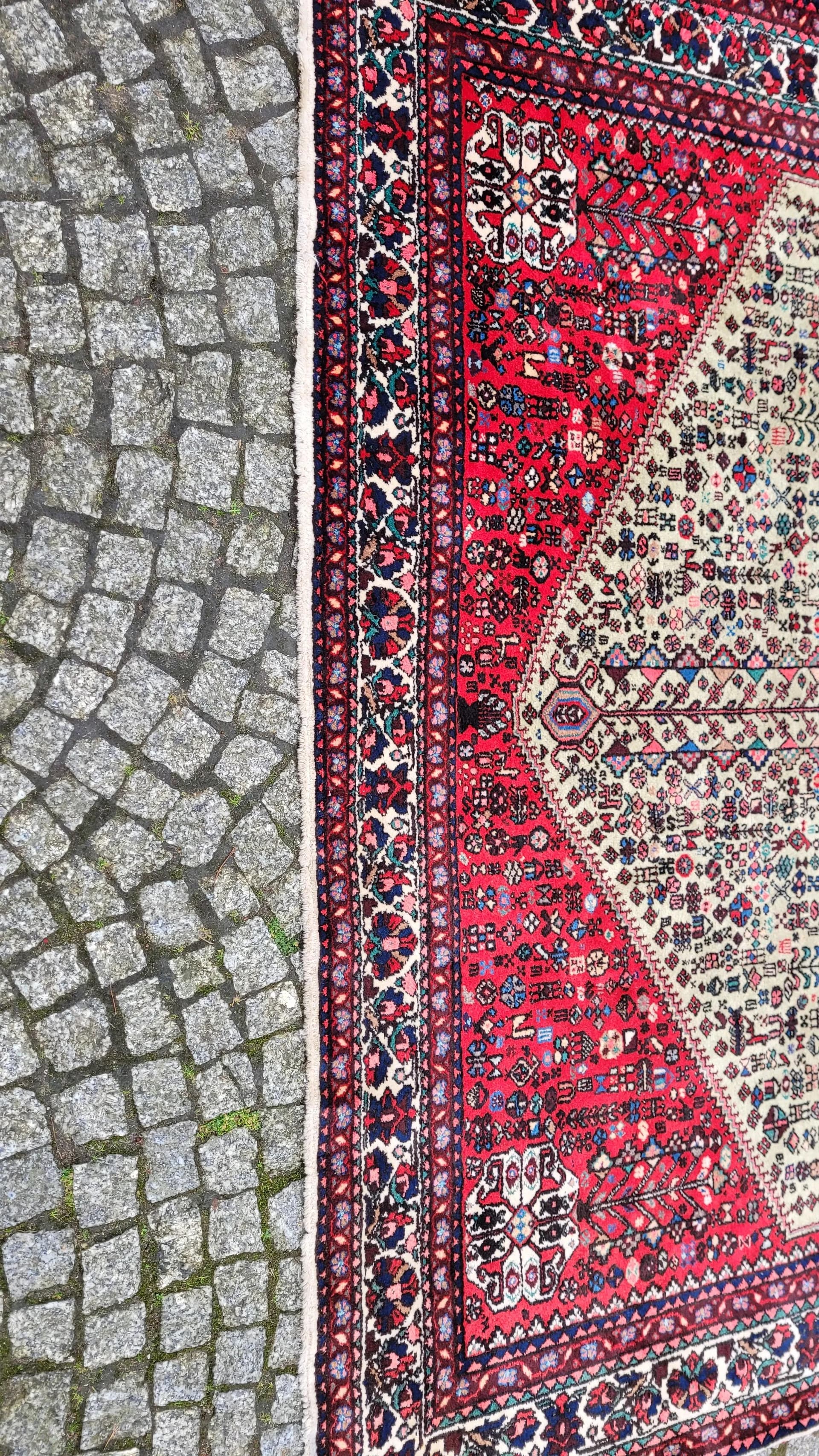 Persian Rug Shiraz 210x210 cm, red, wool, Iran - 88548