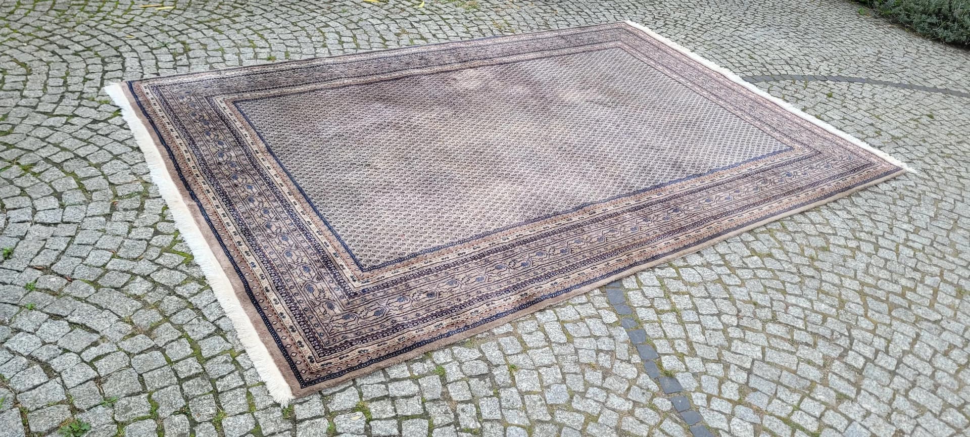 Dywan Sarough, 200x310 cm, brązowy, wełna, Iran, początek XX w. - 88513