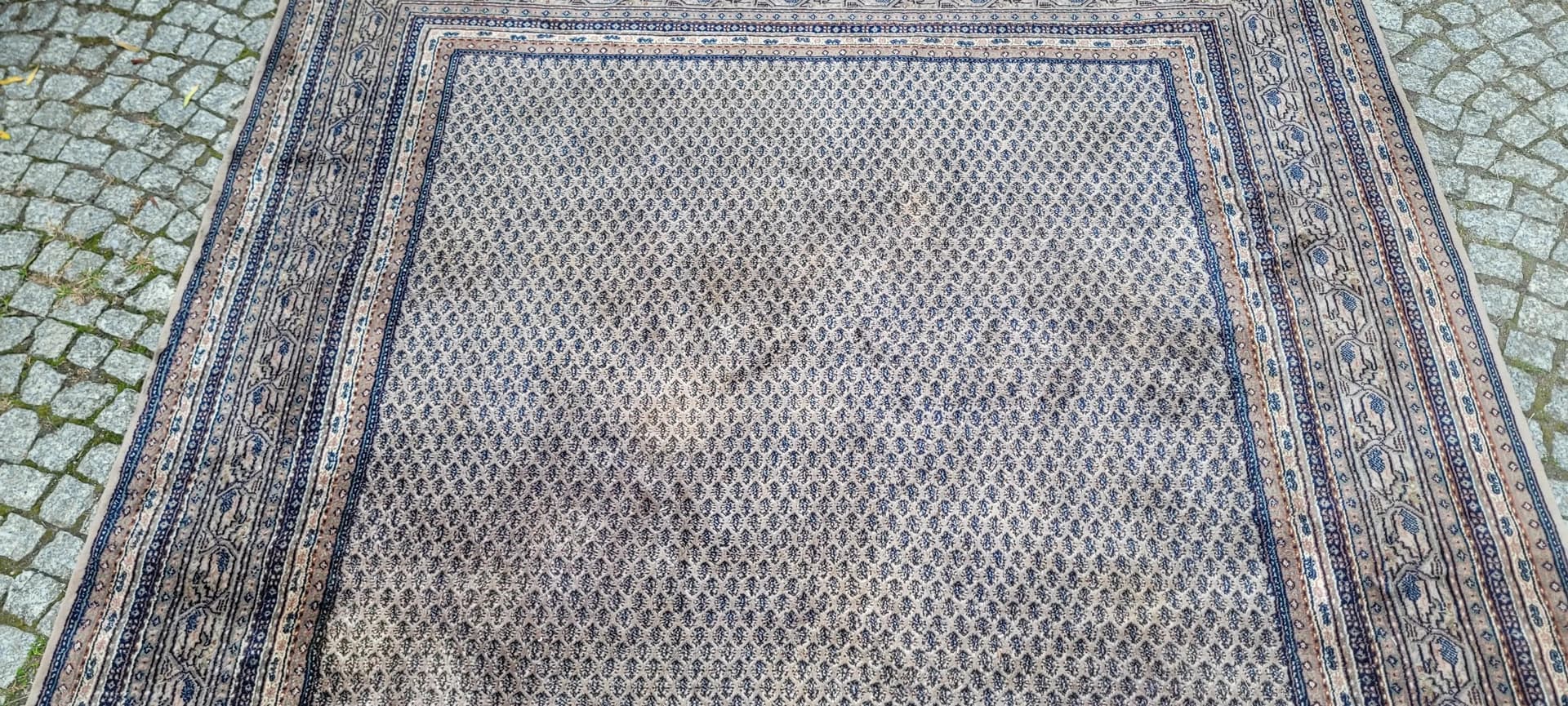 Dywan Sarough, 200x310 cm, brązowy, wełna, Iran, początek XX w. - 88515