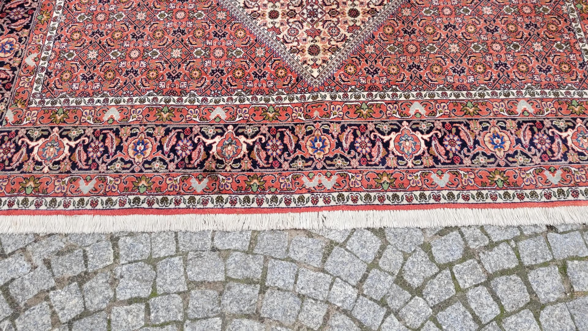 Dywan Bidjar Takab, czerwony, wełna, Iran, 205x270 cm - 88510