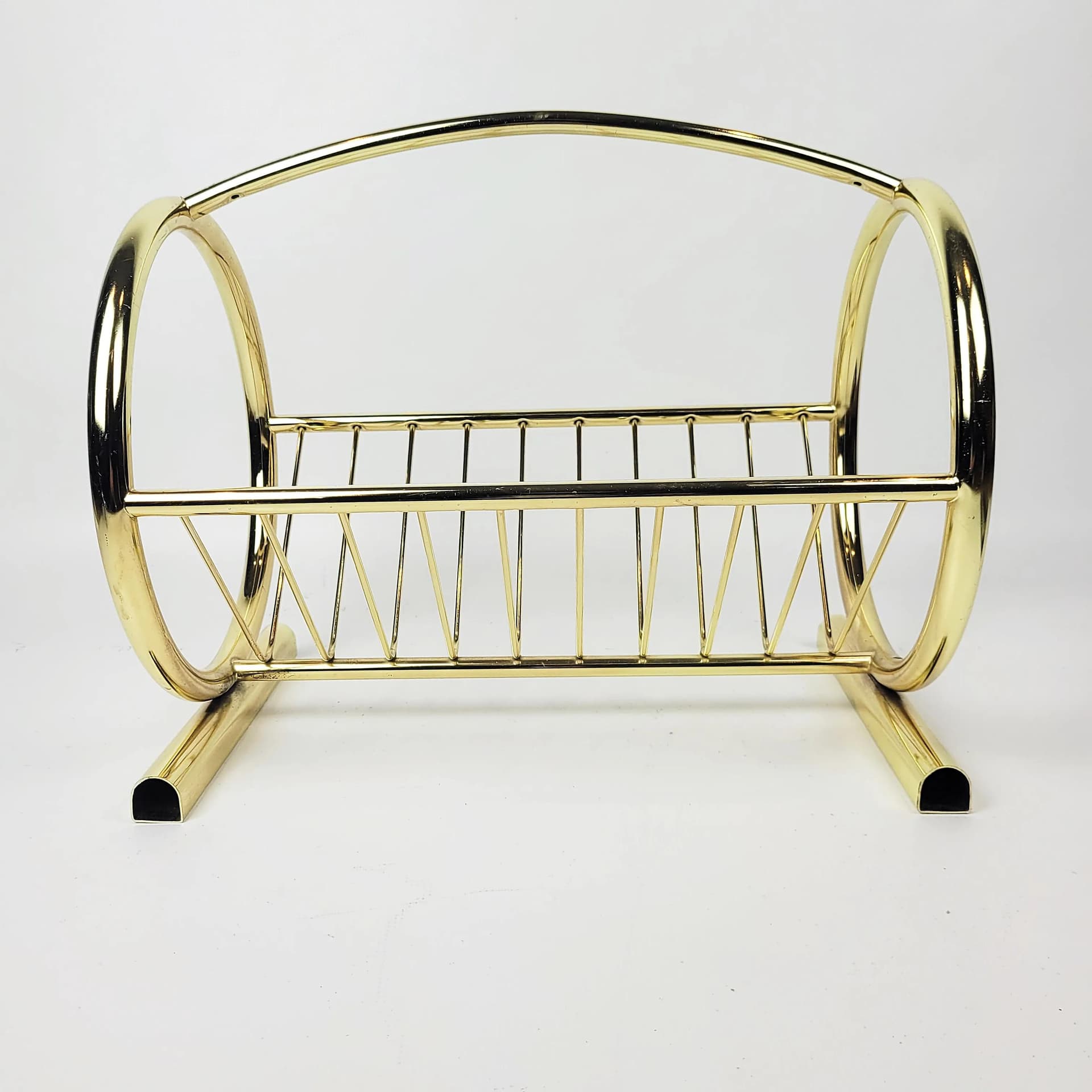 Gazetnik, złoty, metal, Polska, lata 80. - 85674