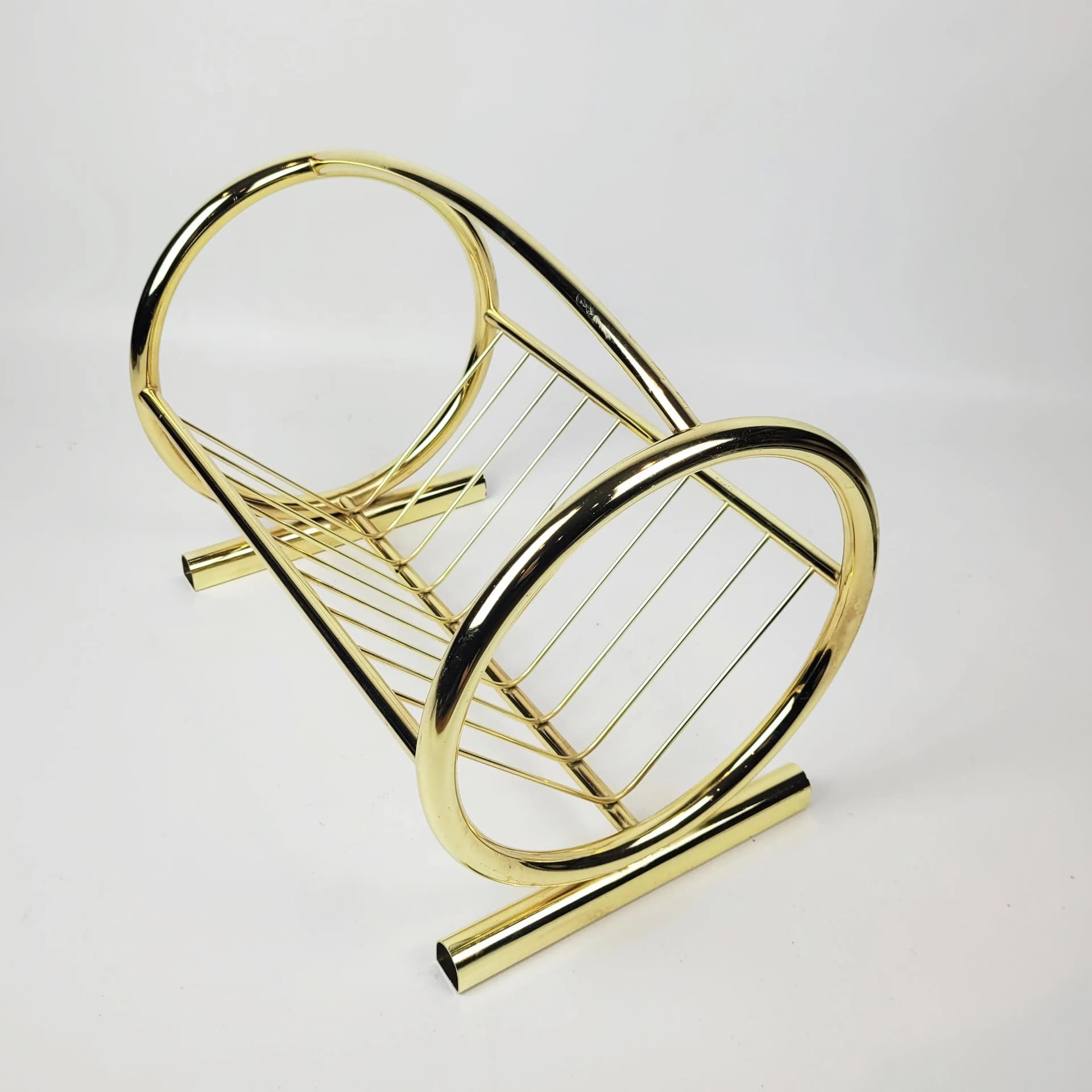 Gazetnik, złoty, metal, Polska, lata 80. - 85676