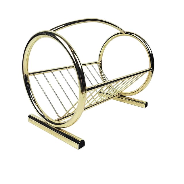 Gazetnik, złoty, metal, Polska, lata 80. - WYMIARY