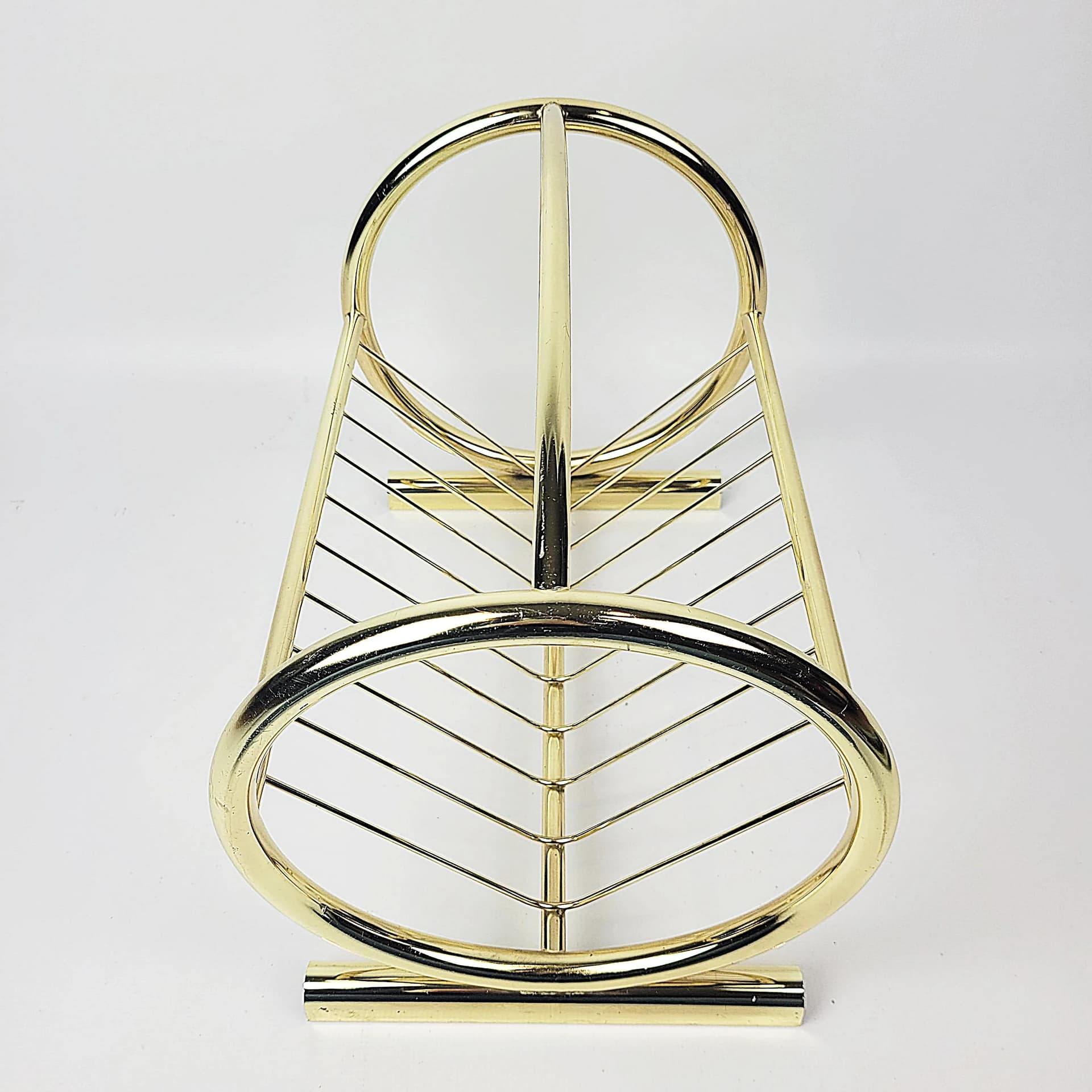 Gazetnik, złoty, metal, Polska, lata 80. - 85677